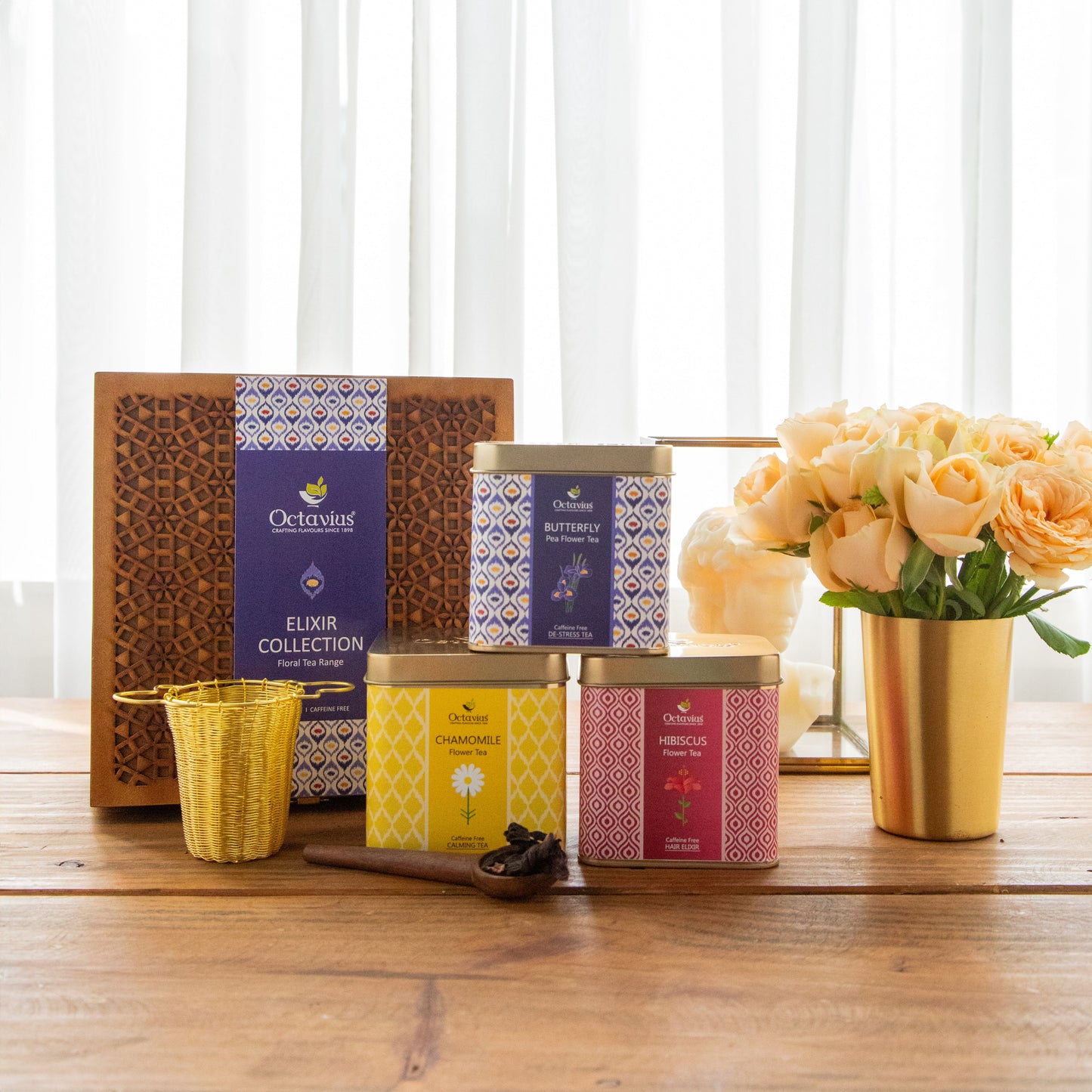 Elixir Collection -  Caffeine Free Floral Tea Range 1590g