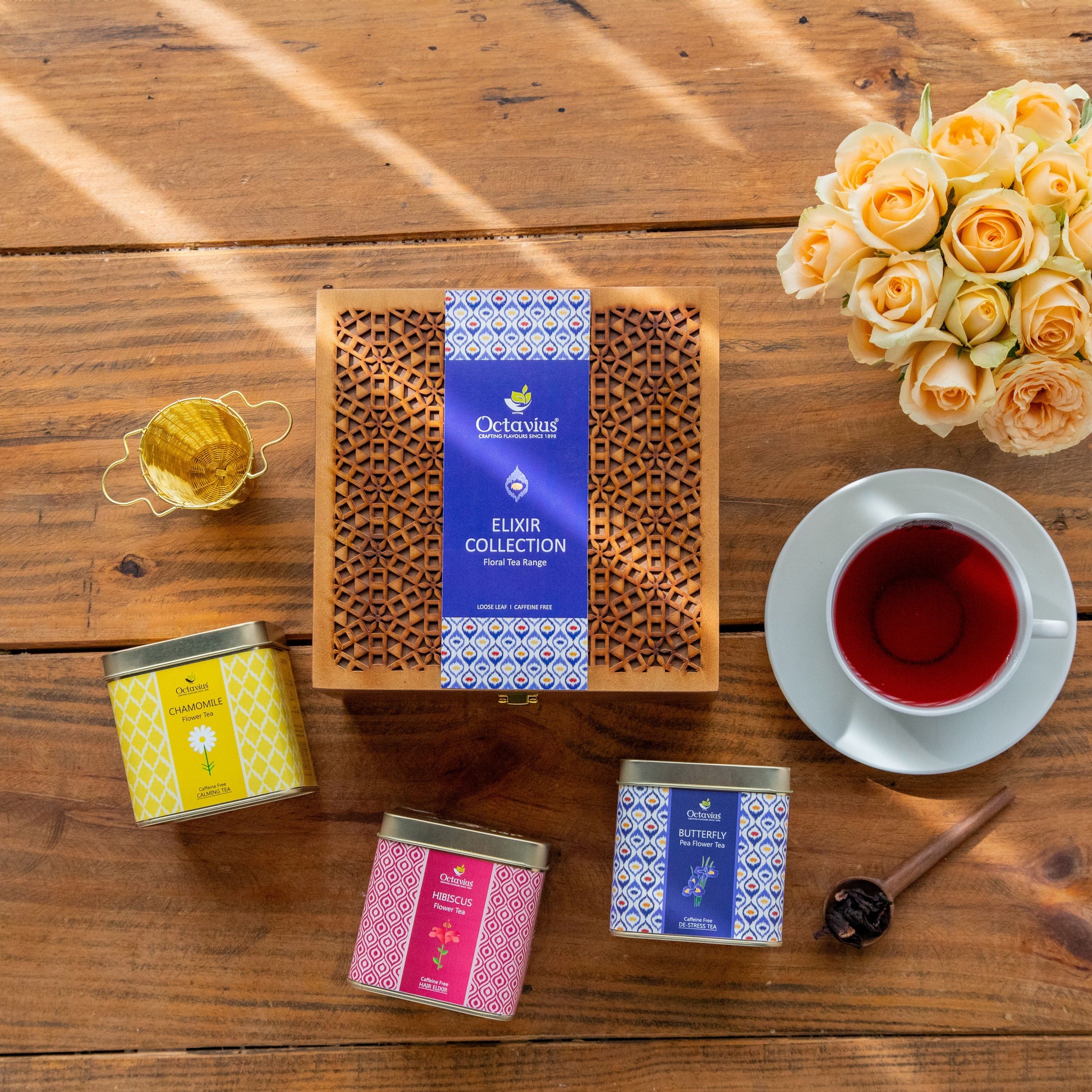 Elixir Collection -  Caffeine Free Floral Tea Range 1590g