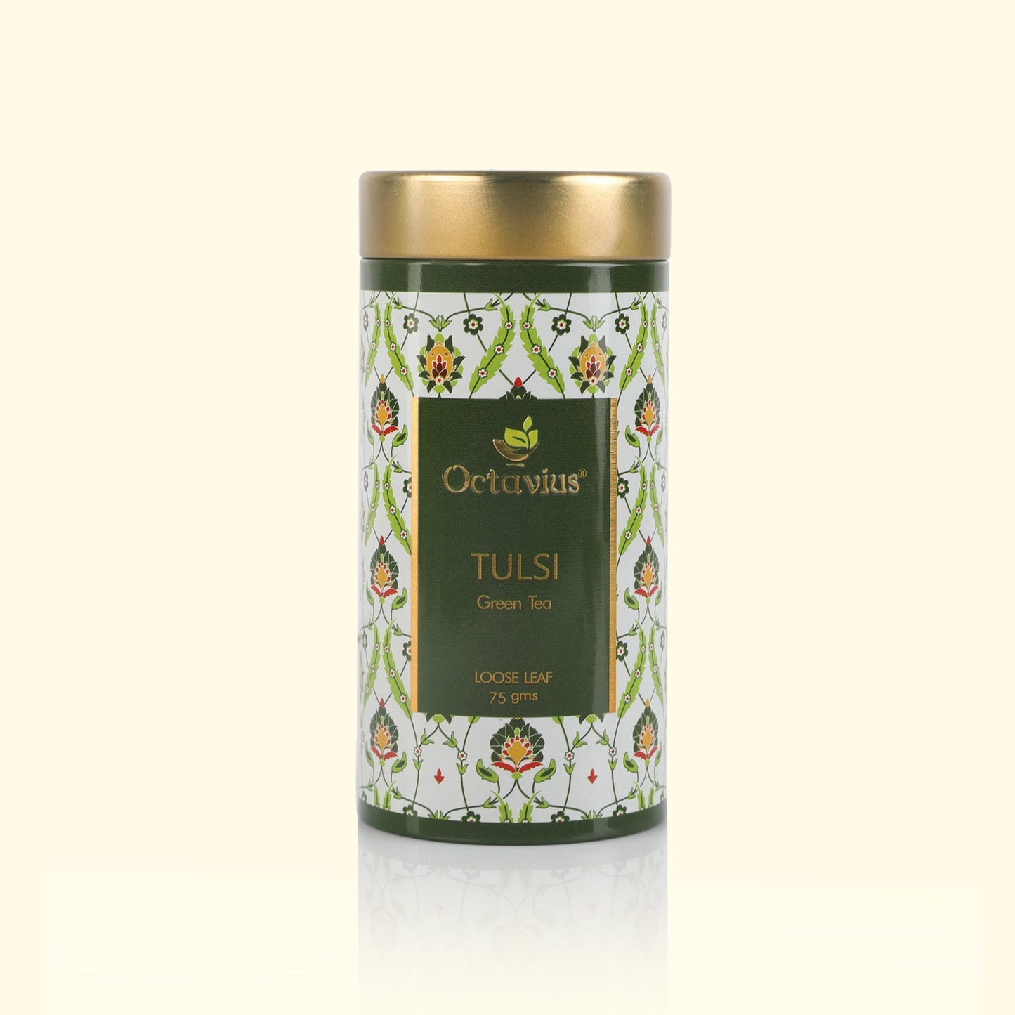 Tulsi Green Tea Loose Leaf- 75 Gms Tin Can 75g