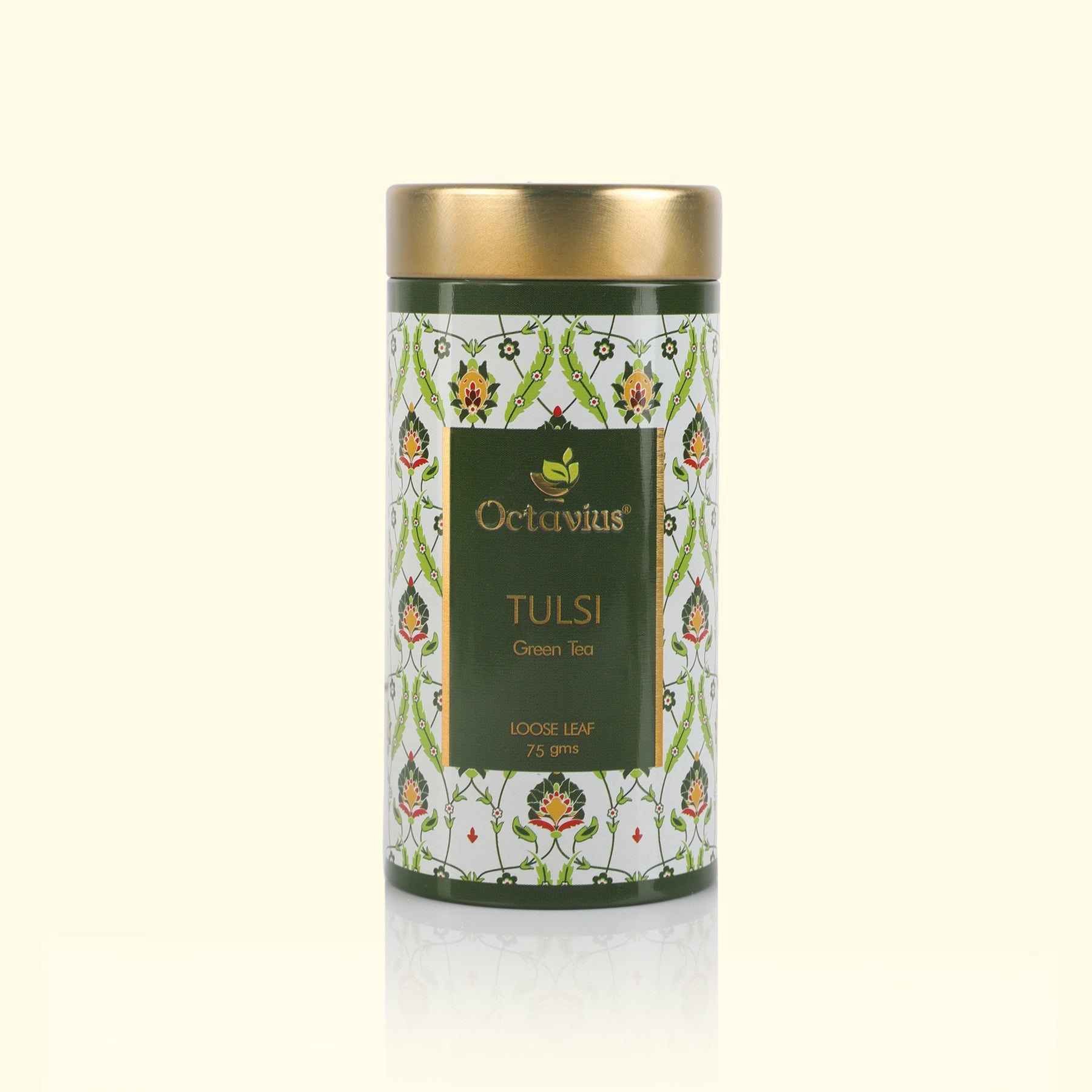 Tulsi Green Tea Loose Leaf- 75 Gms Tin Can 75g