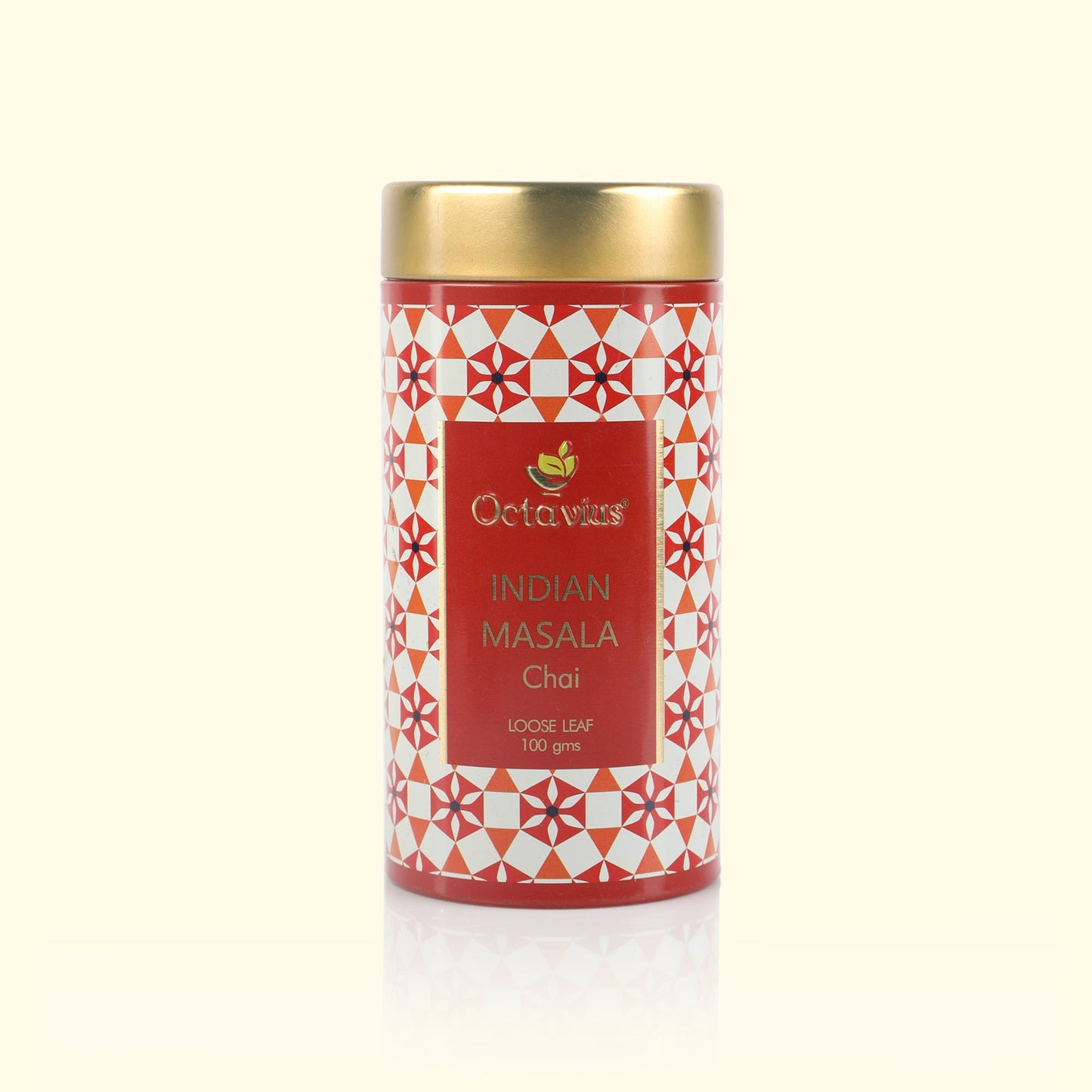 Indian Masala Chai Black Tea Loose Leaf  - 100 Gms Tin Can 100g