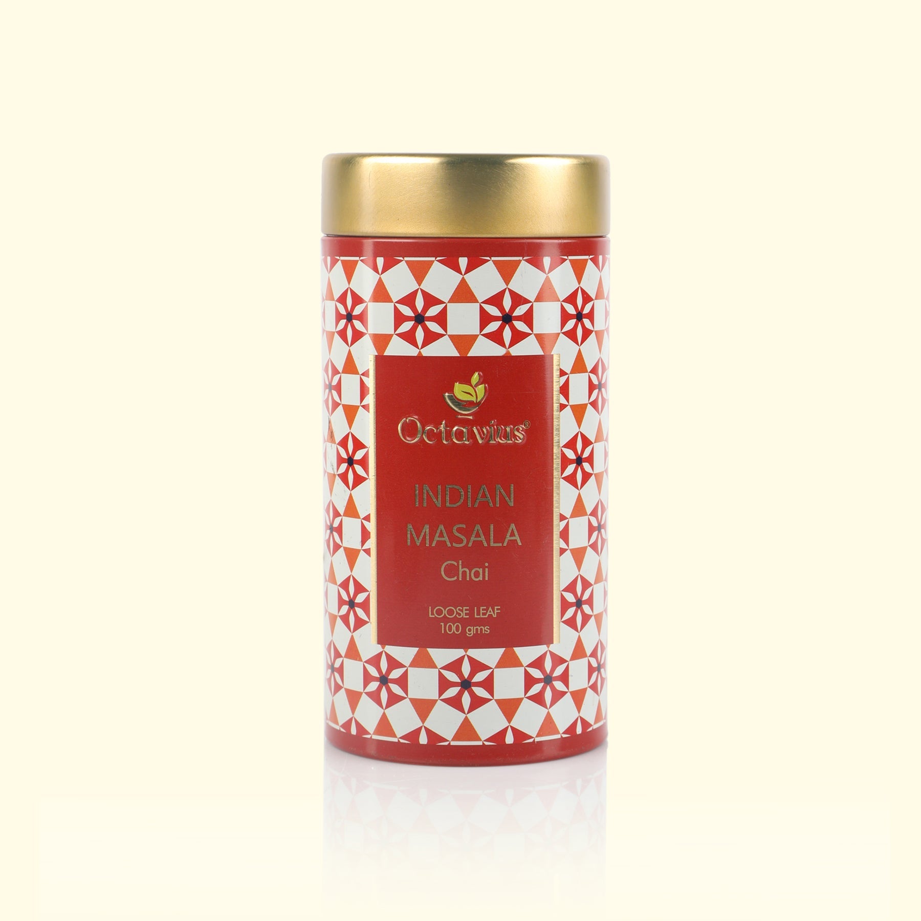 Indian Masala Chai Black Tea Loose Leaf  - 100 Gms Tin Can 100g