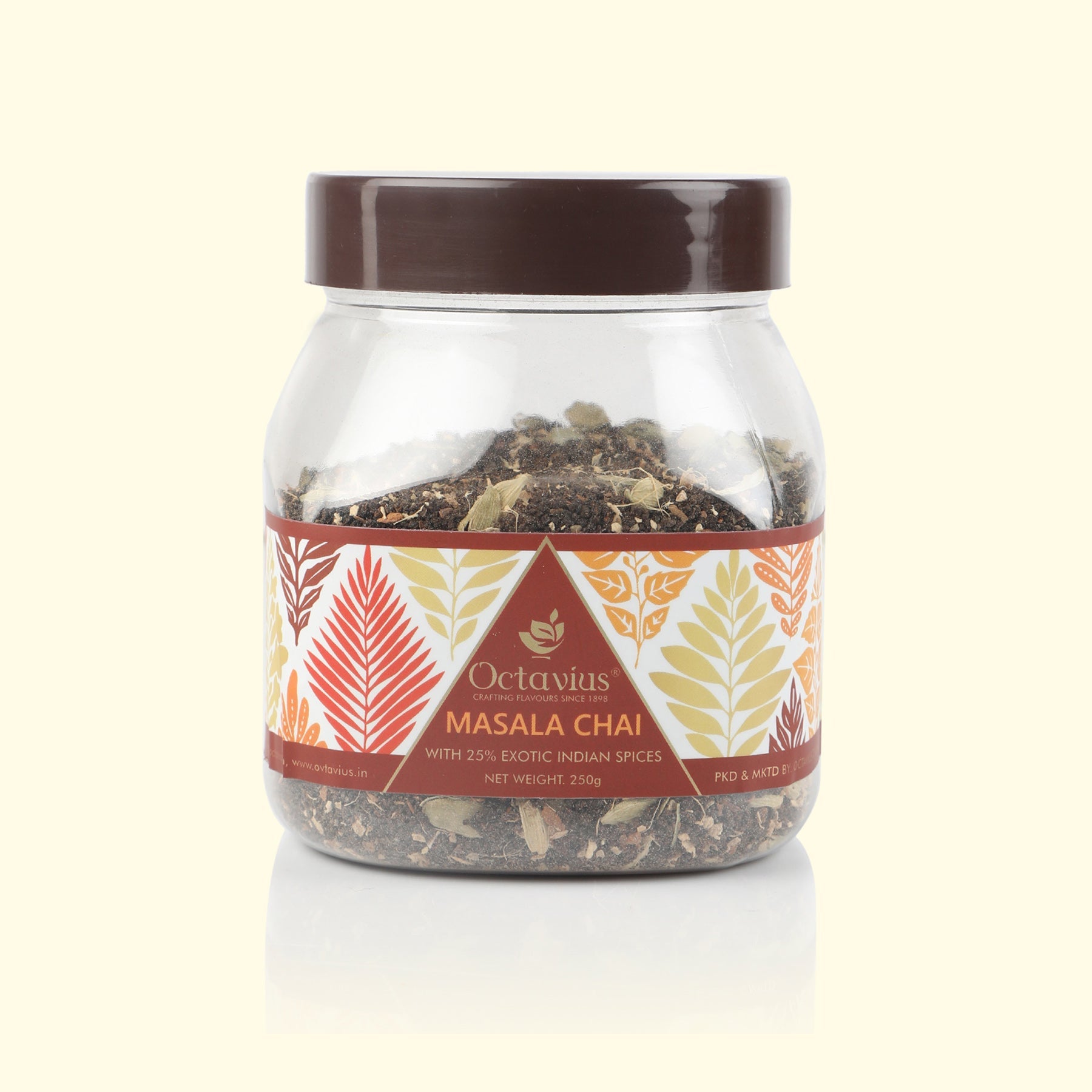 CTC Masala Chai Loose leaf - 250 Gms Jar ( PACK OF 2 ) 250g