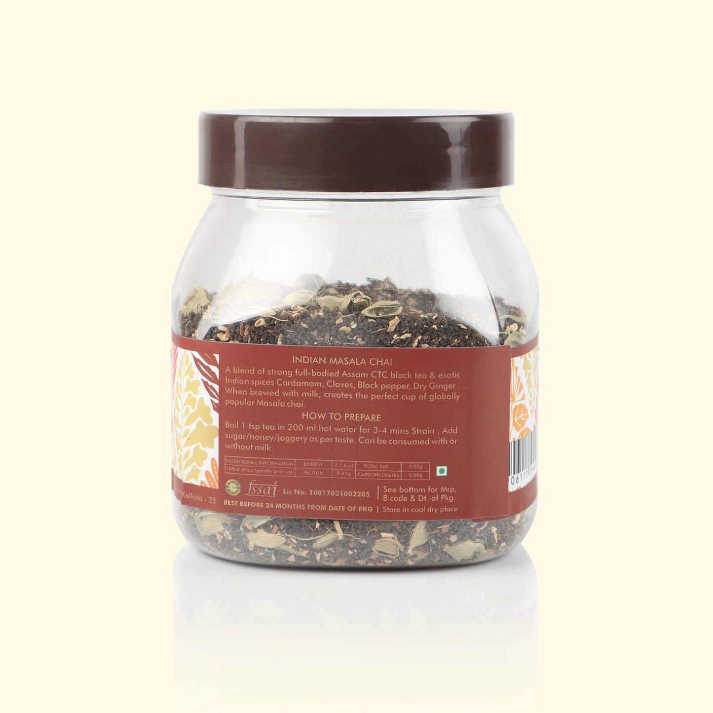CTC Masala Chai Loose leaf - 250 Gms Jar ( PACK OF 2 ) 250g