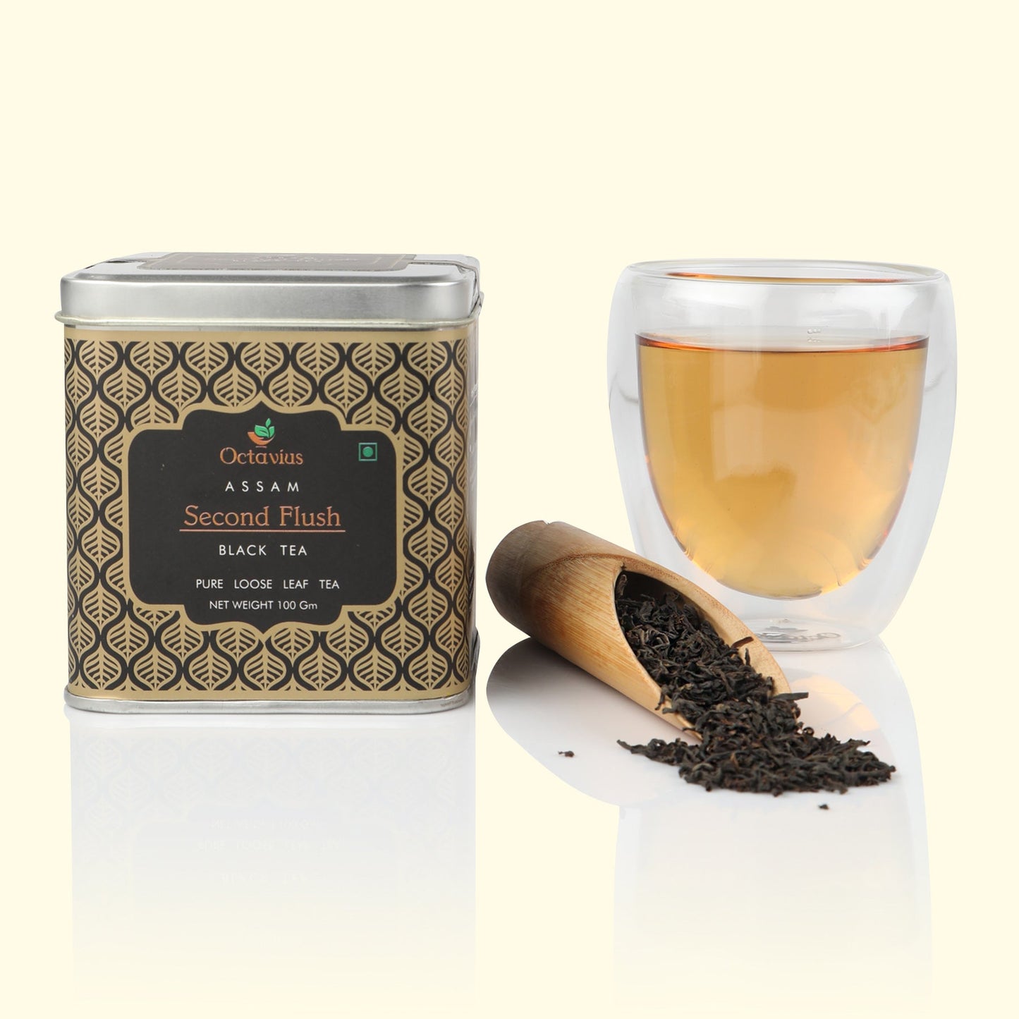 Assam Second Flush Black Tea (Loose leaf) - 100 Gms 100g