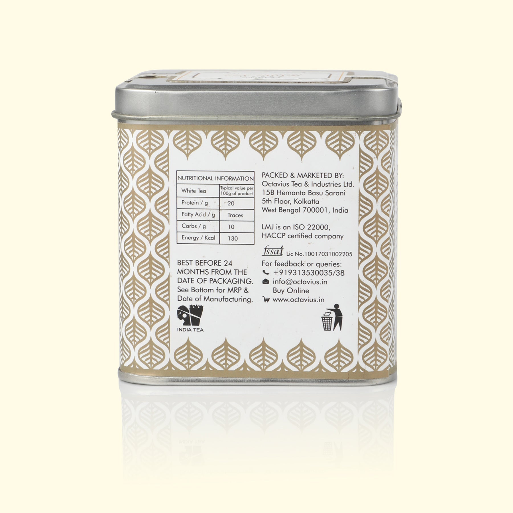 Premium Assam White Tea( Loose Leaf) - 50 gms (Silver Needle) 50g