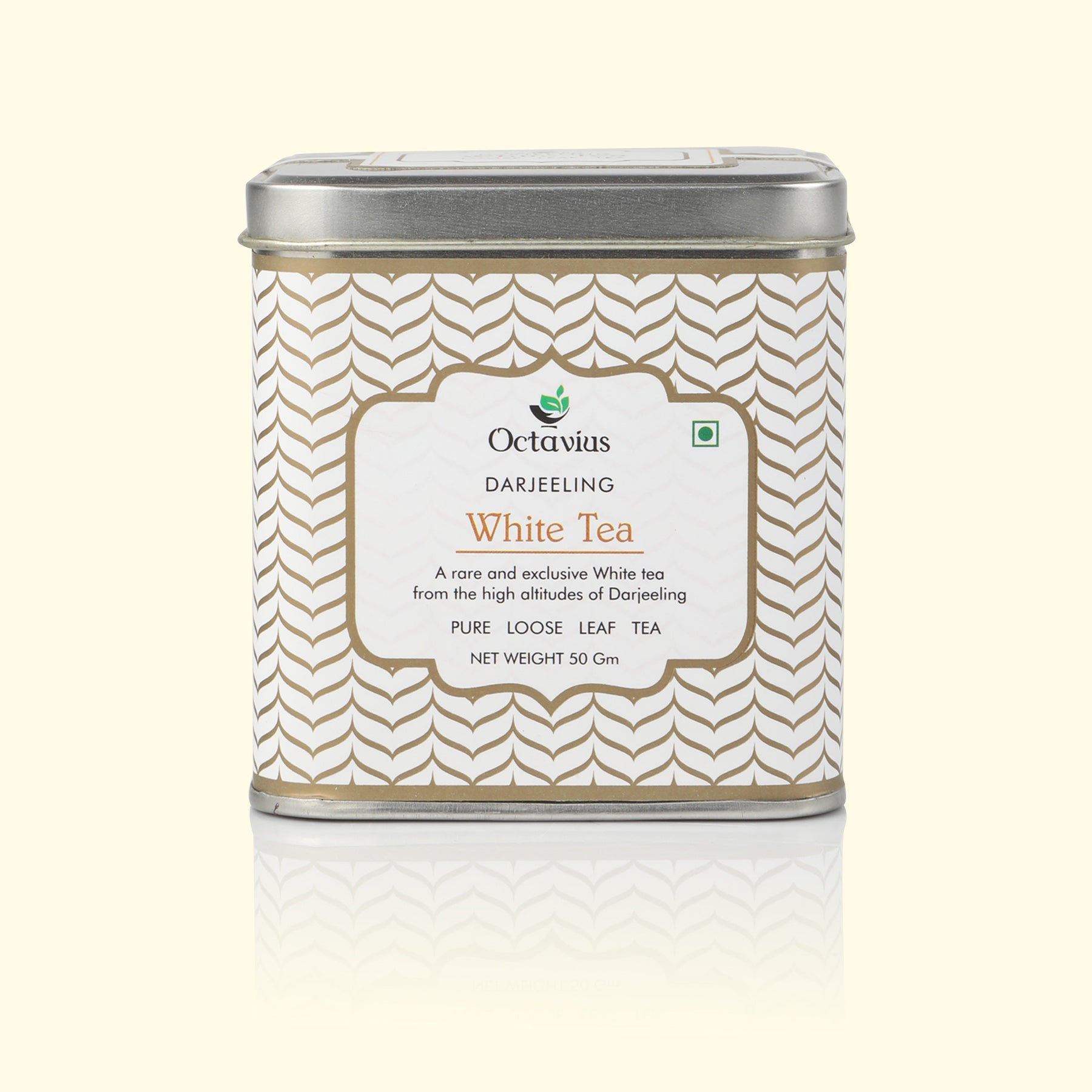 Premium Darjeeling White Tea(Loose Leaf) - 50 Gms (Silver Needle) 50g
