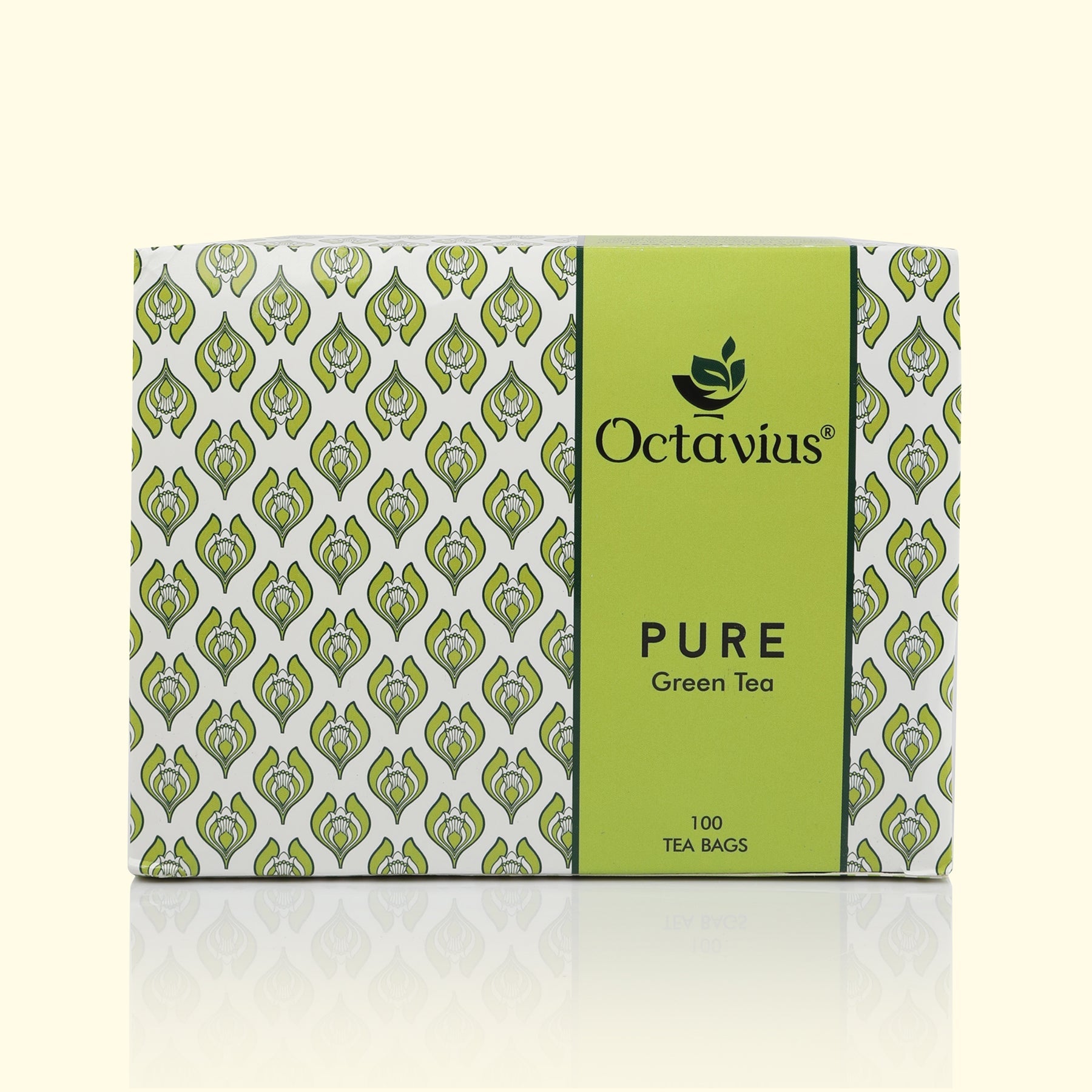 Pure Green Tea - 100 Unenveloped  Teabags (2gm Each) 2g