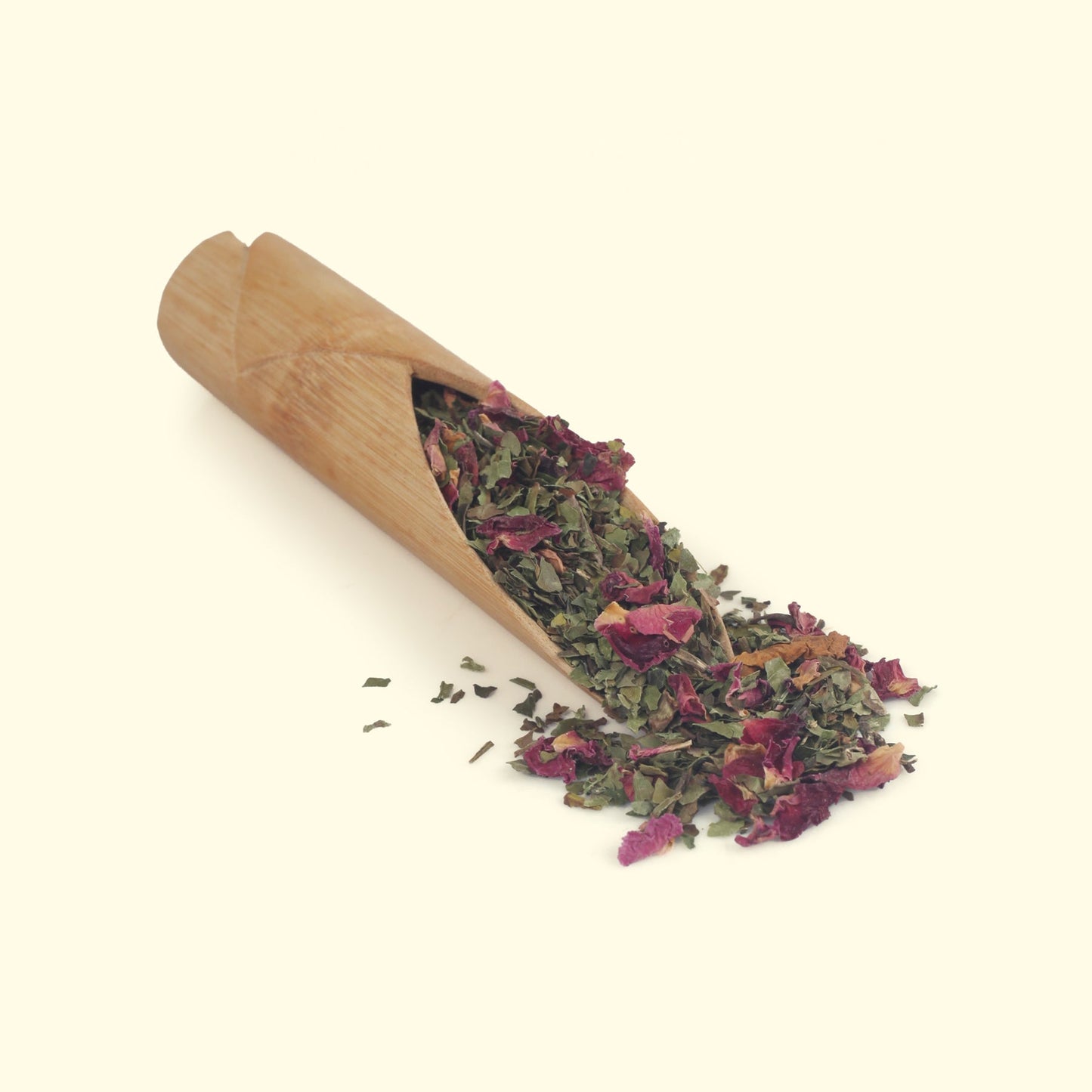 Rose Green Tea Loose Leaf in Kraft Box - 100 Gms 100g