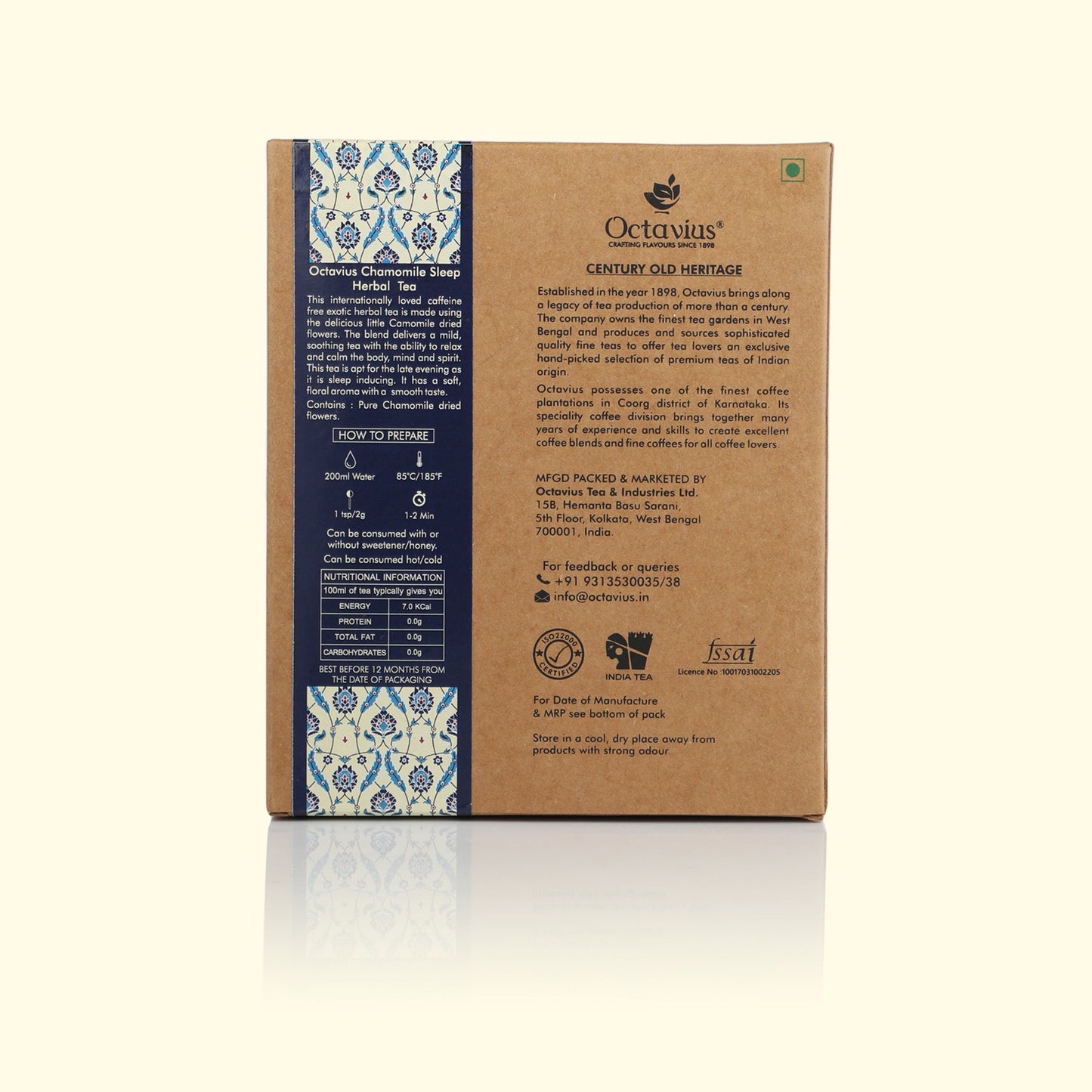 Chamomile Sleep Caffeine - Free Herbal Infusion ( Loose Leaf)  - 100 Gms 100g