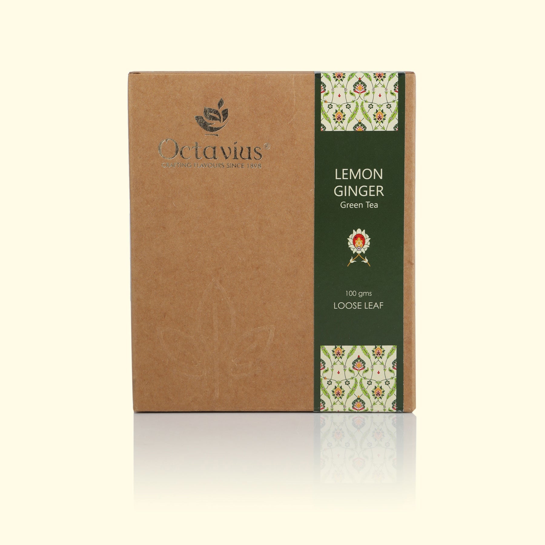 Ginger Lemon Classic Green Tea Loose Leaf -100 Gms 100g