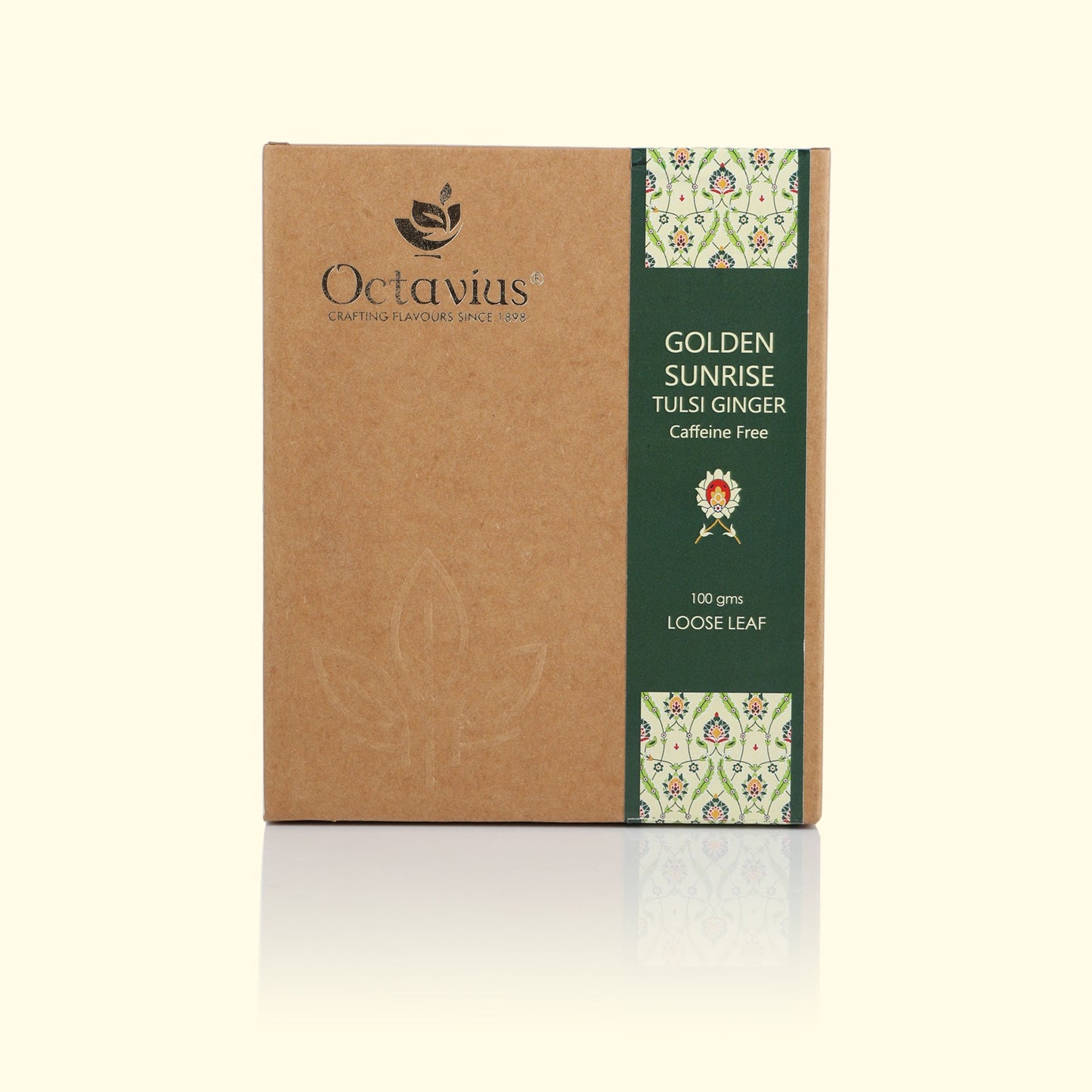 Golden Sunrise Tulsi Ginger Herbal Infusion - 100 gms 100g