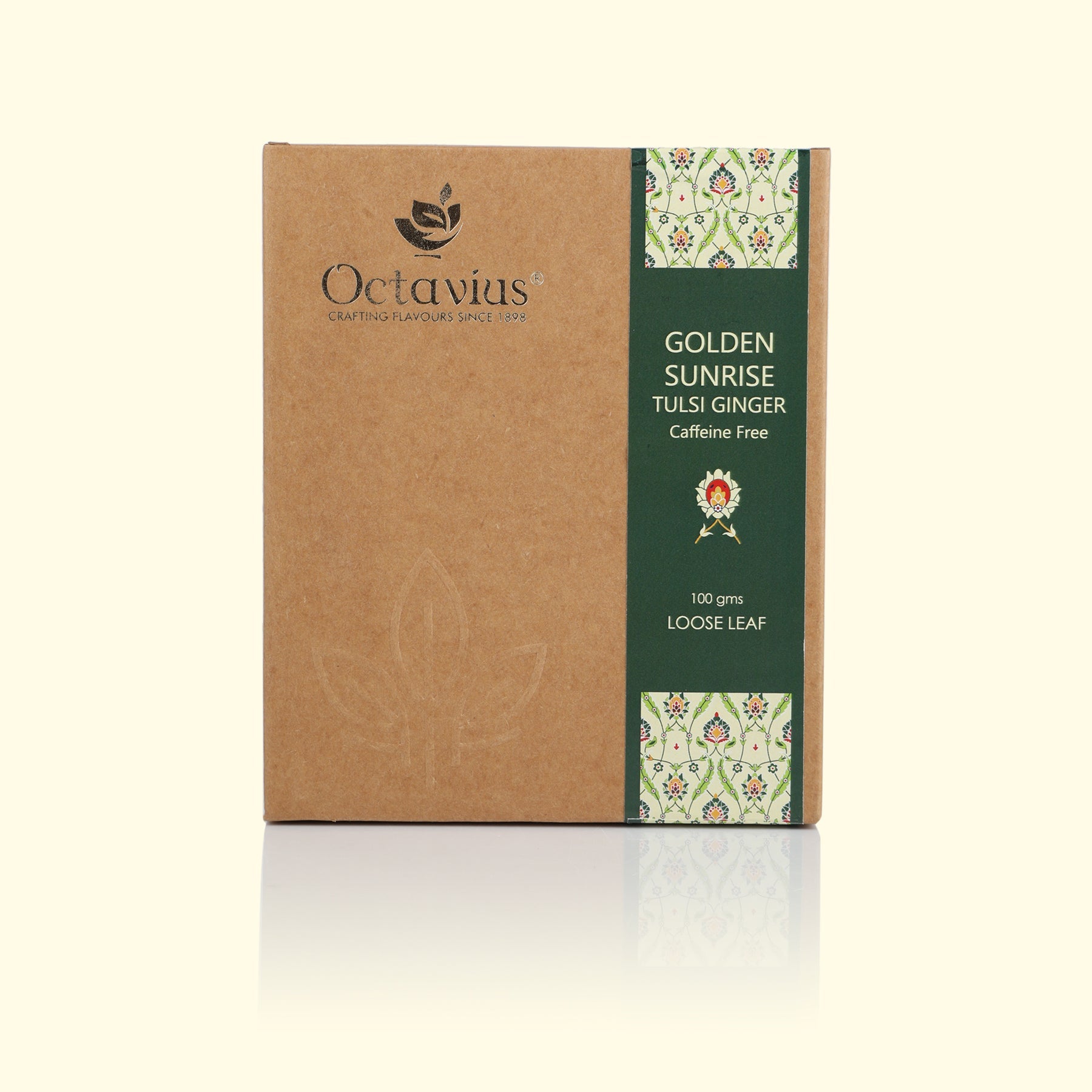 Golden Sunrise Tulsi Ginger Herbal Infusion - 100 gms 100g