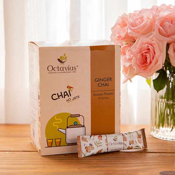 Ginger Chai Instant Premix 10 Sachets