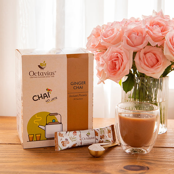 Ginger Chai Instant Premix 10 Sachets