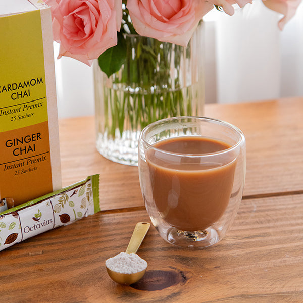 2 in 1 Instant Premix - Ginger and Cardamom 50 Sachets 50sachets