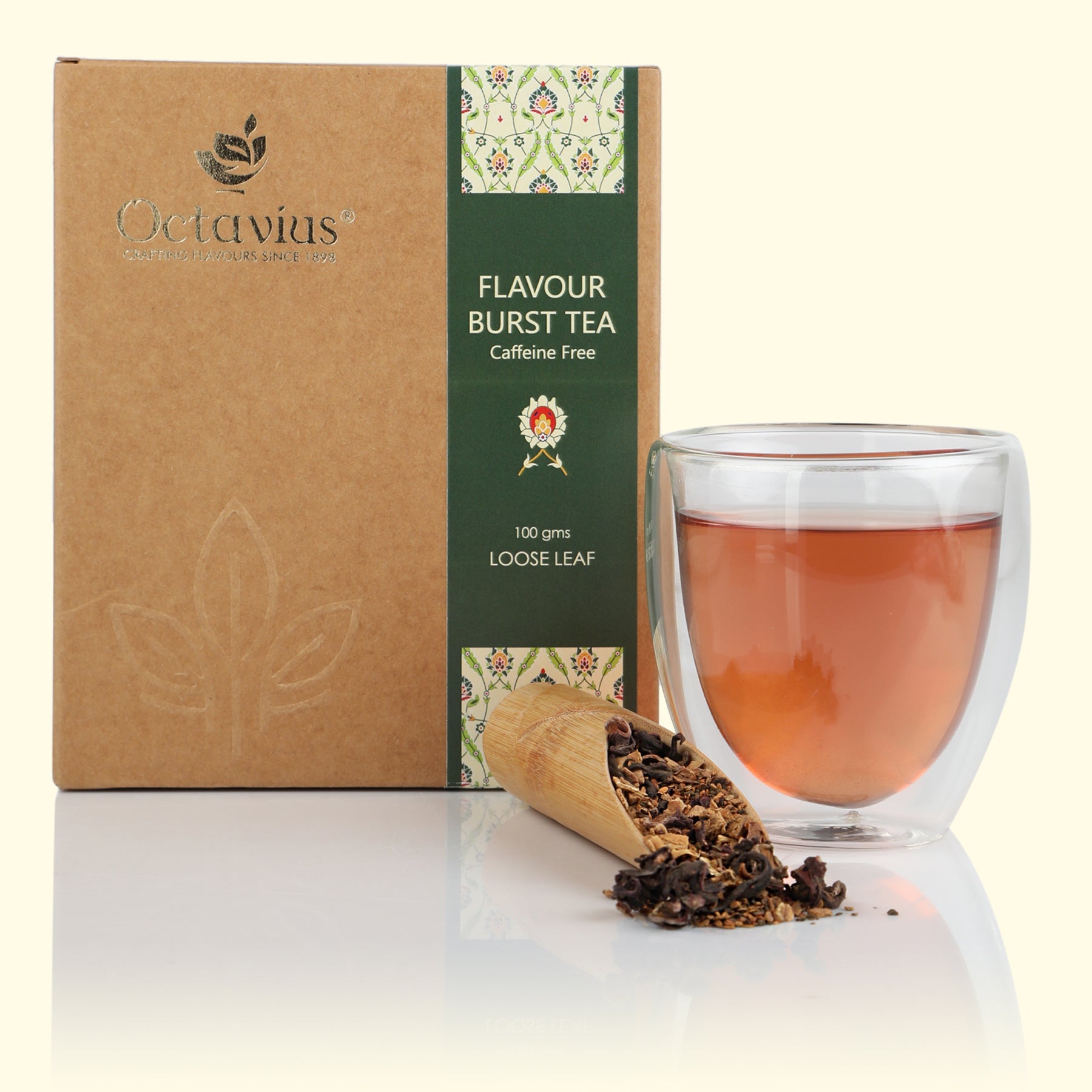 Flavour Burst Herbal Infusion (Caffeine Free) Loose Leaf- 100 gms 100g