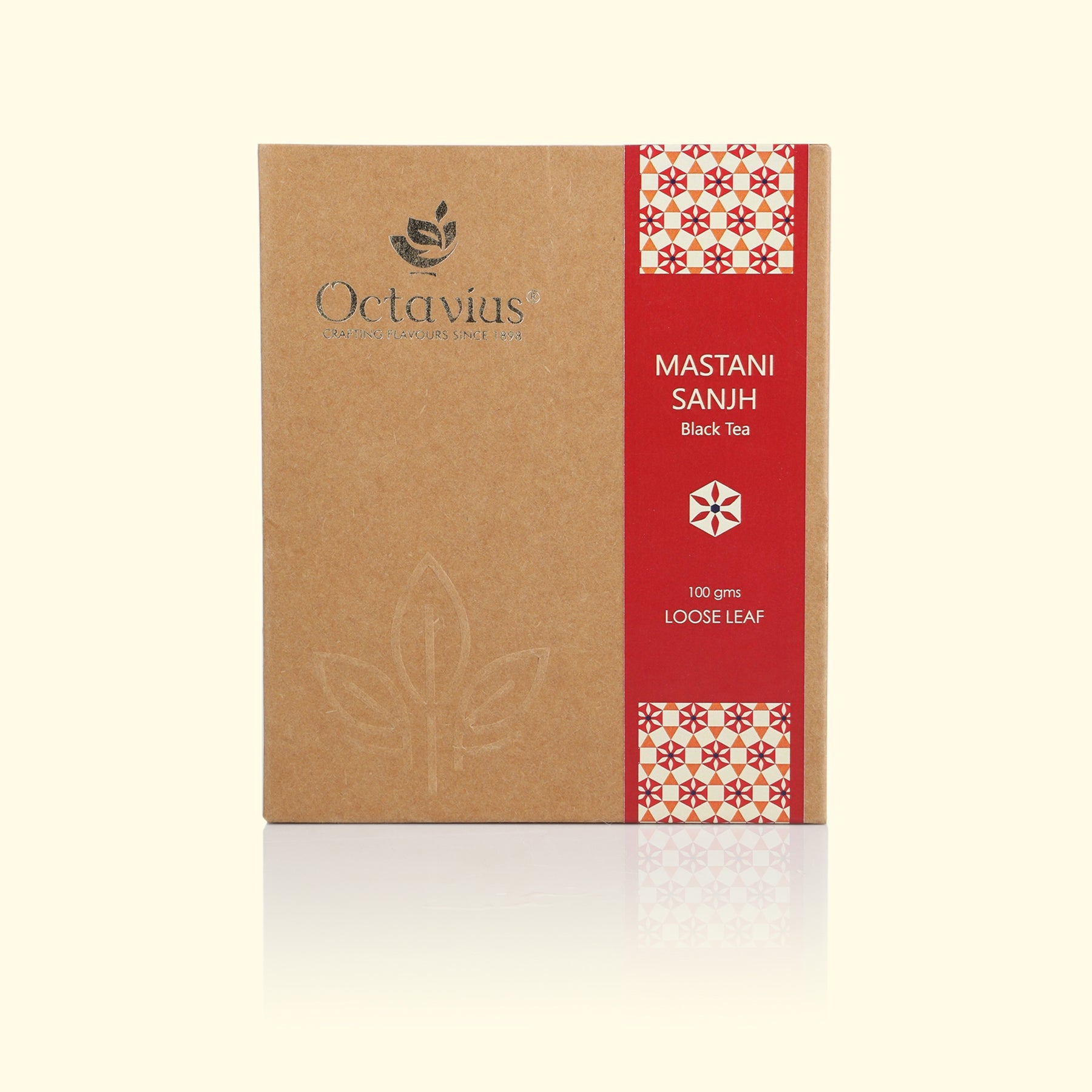 Mastani Sanjh Chai Black Tea Loose Leaf in Kraft Box - 100 Gms 100g