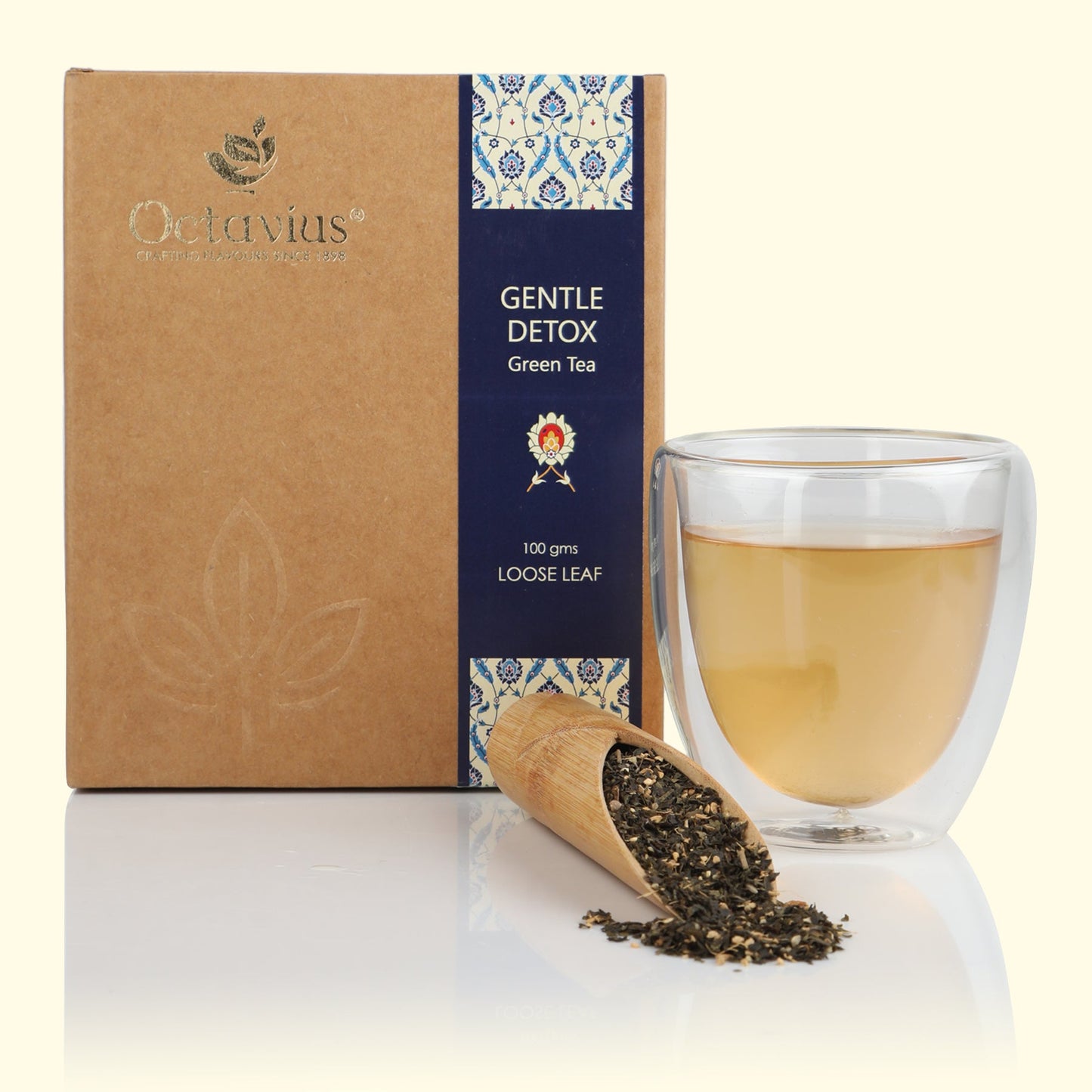 Gentle Detox Green Tea Loose Leaf in Kraft Box - 100 Gms 100g