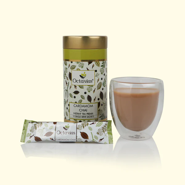 Cardamom Chai Instant Premix ( PACK OF 2 ) 10 sachets