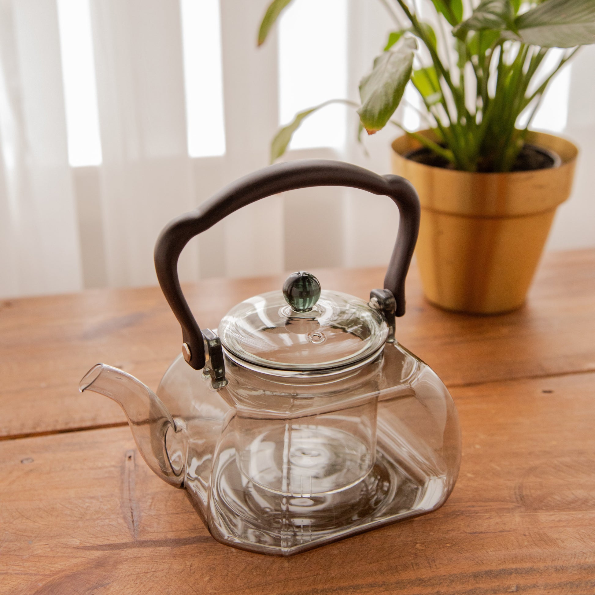 Octavius DuskGlow Borosilicate Glass Kettle – 1100 ml 1100ml