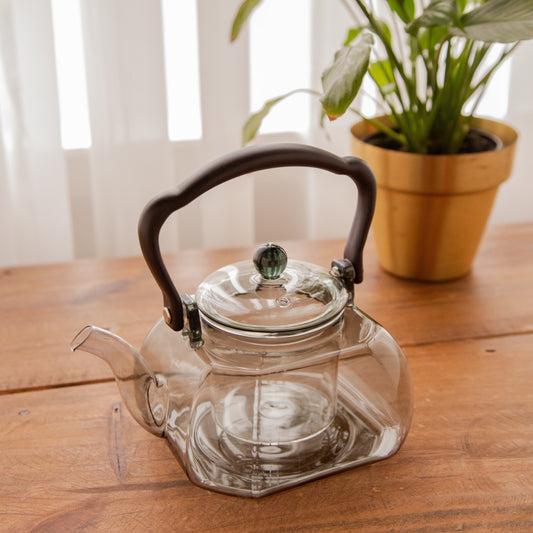 Octavius DuskGlow Borosilicate Glass Kettle – 1100 ml 1100ml