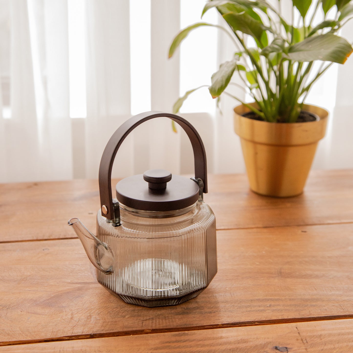 Octavius Prism Brew Borosilicate Glass Kettle – 600 ml 600ml