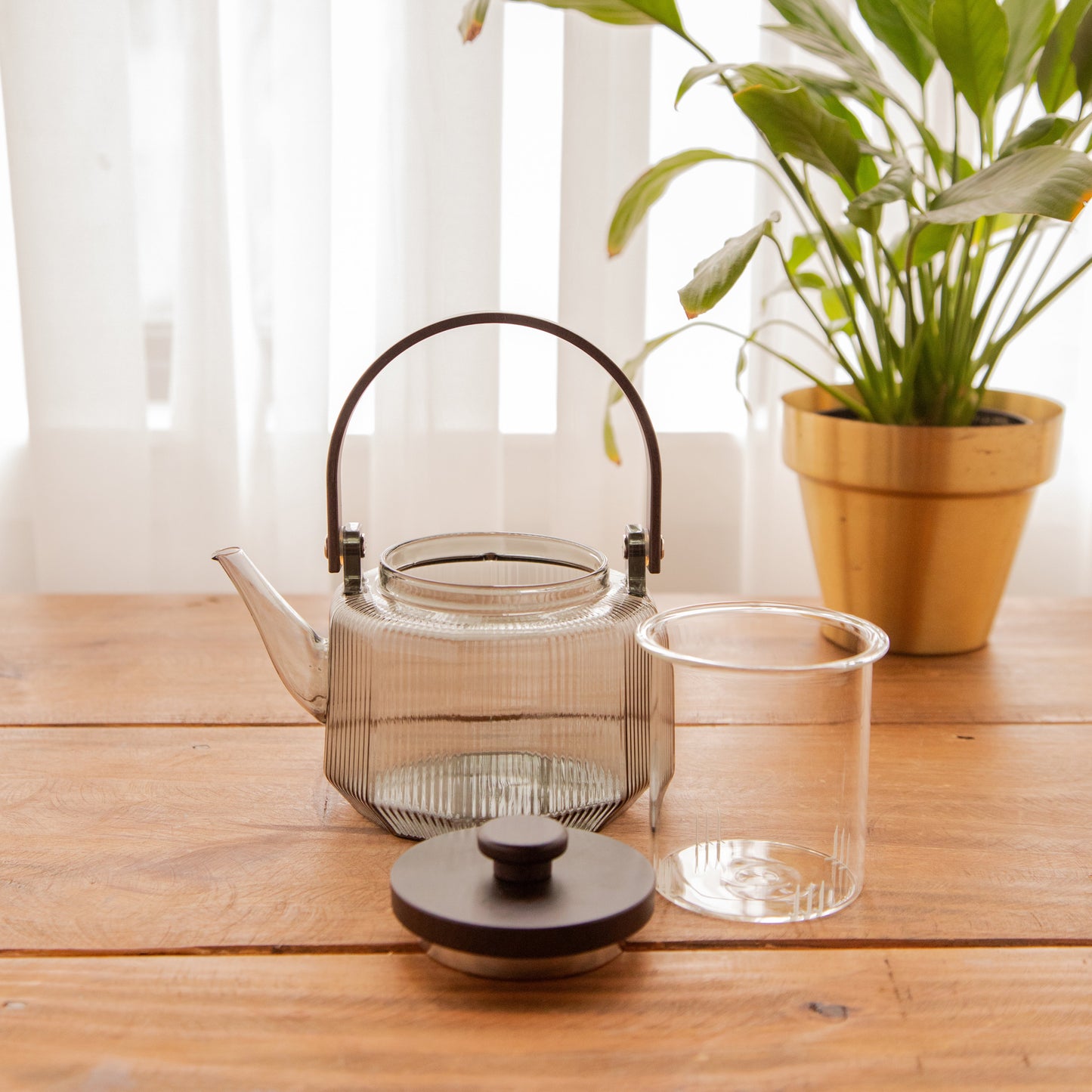 Octavius Prism Brew Borosilicate Glass Kettle – 600 ml 600ml