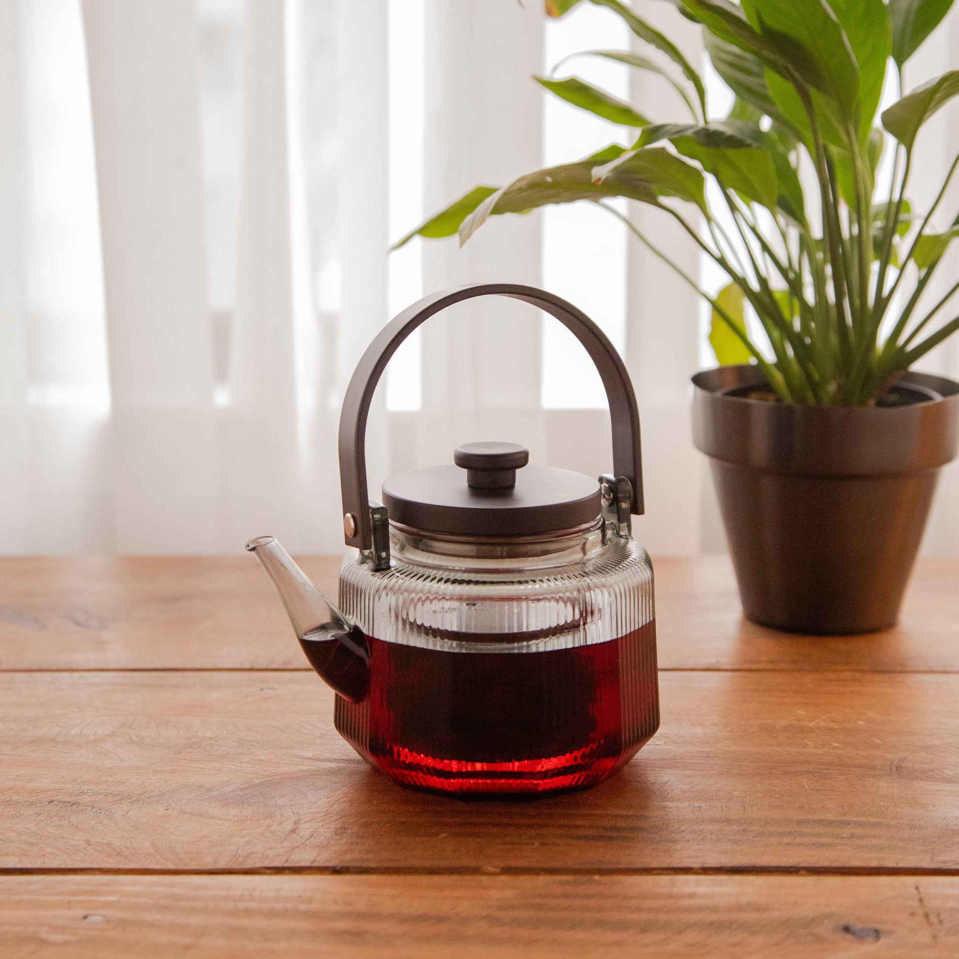 Octavius Prism Brew Borosilicate Glass Kettle – 600 ml 600ml