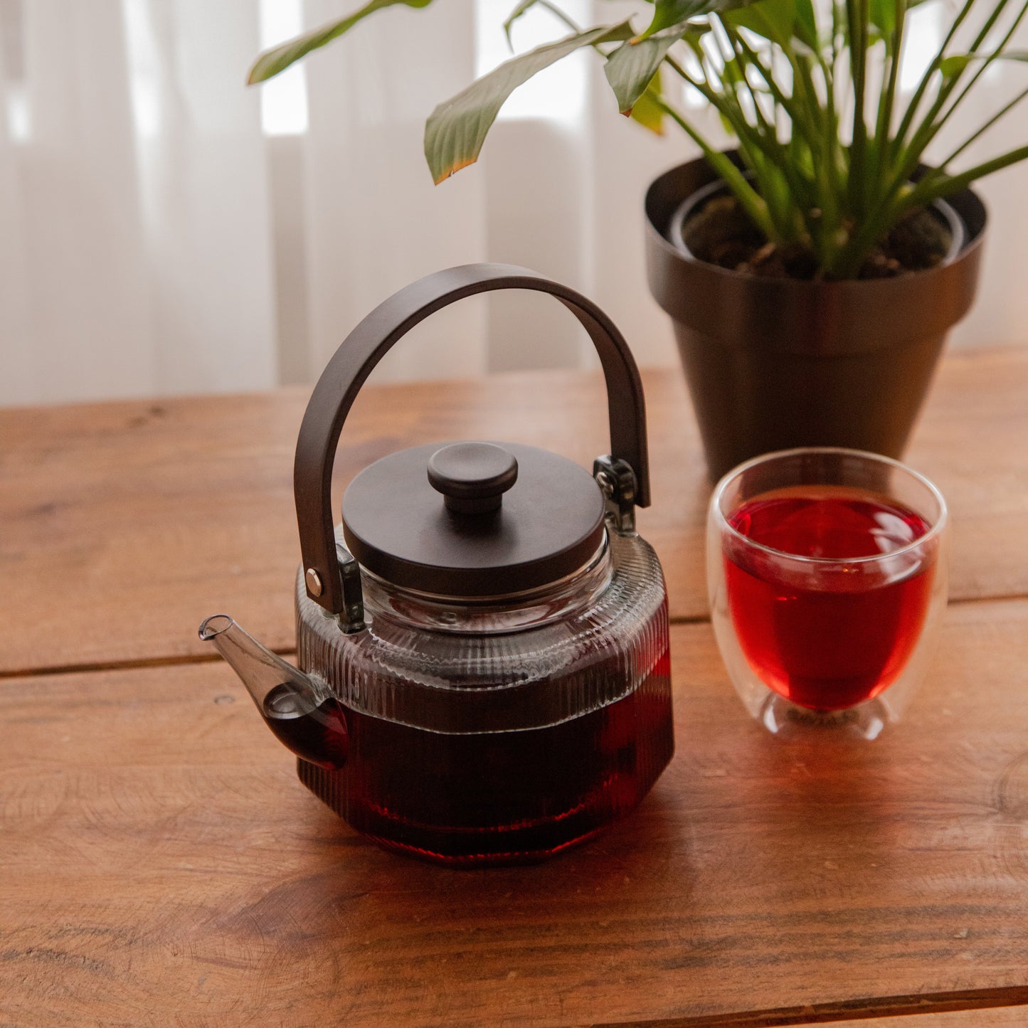Octavius Prism Brew Borosilicate Glass Kettle – 600 ml 600ml