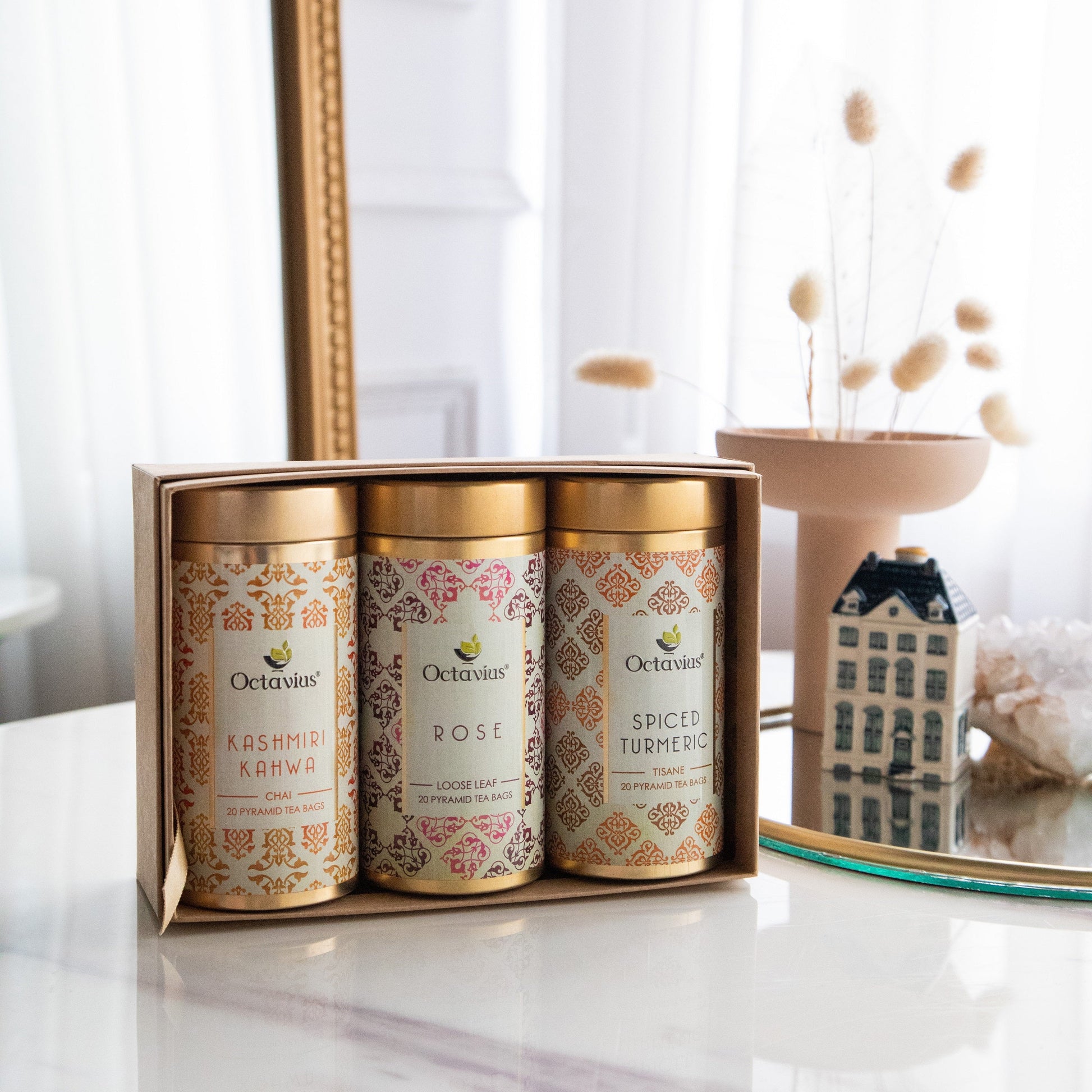 Gourmet Tea Collection-Festive Infusions (3 Tins) 430g