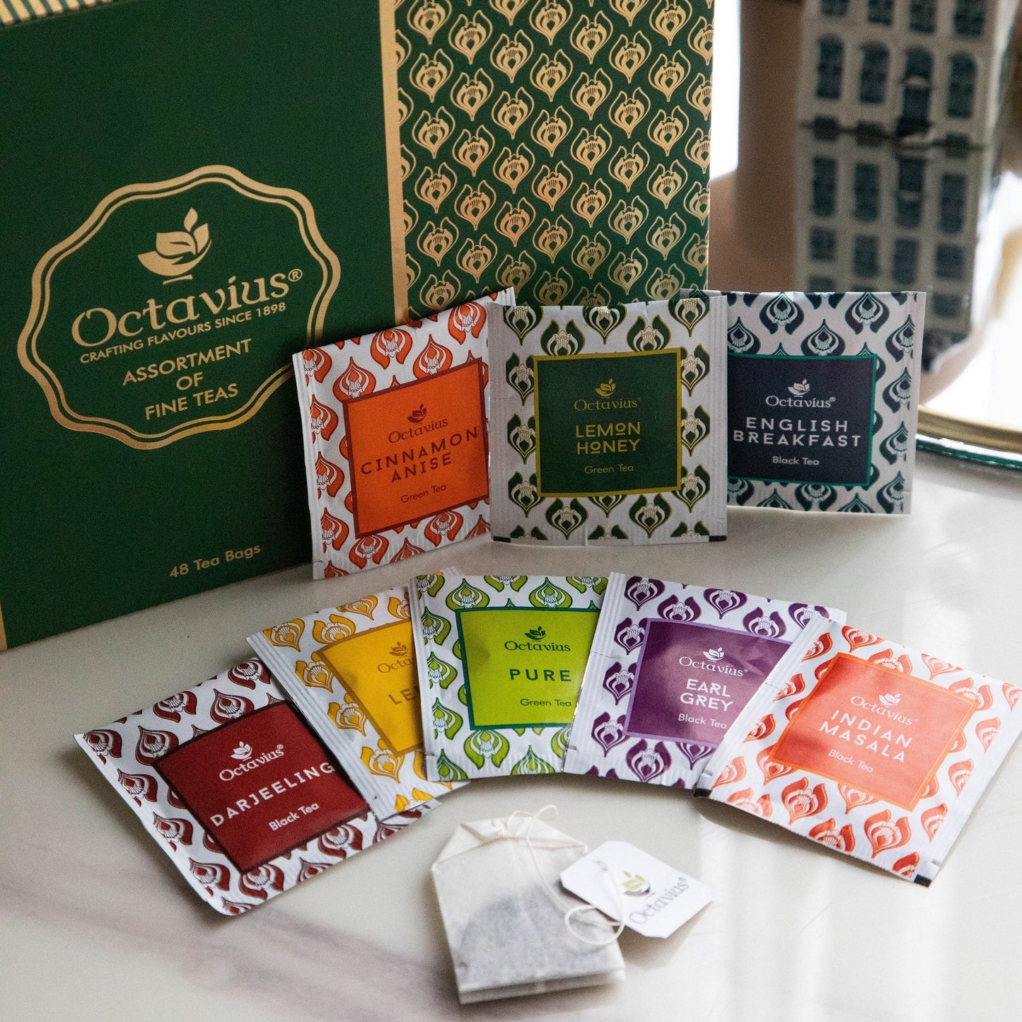 Assortment of Fine Teas - 48 Teabags 48teabags