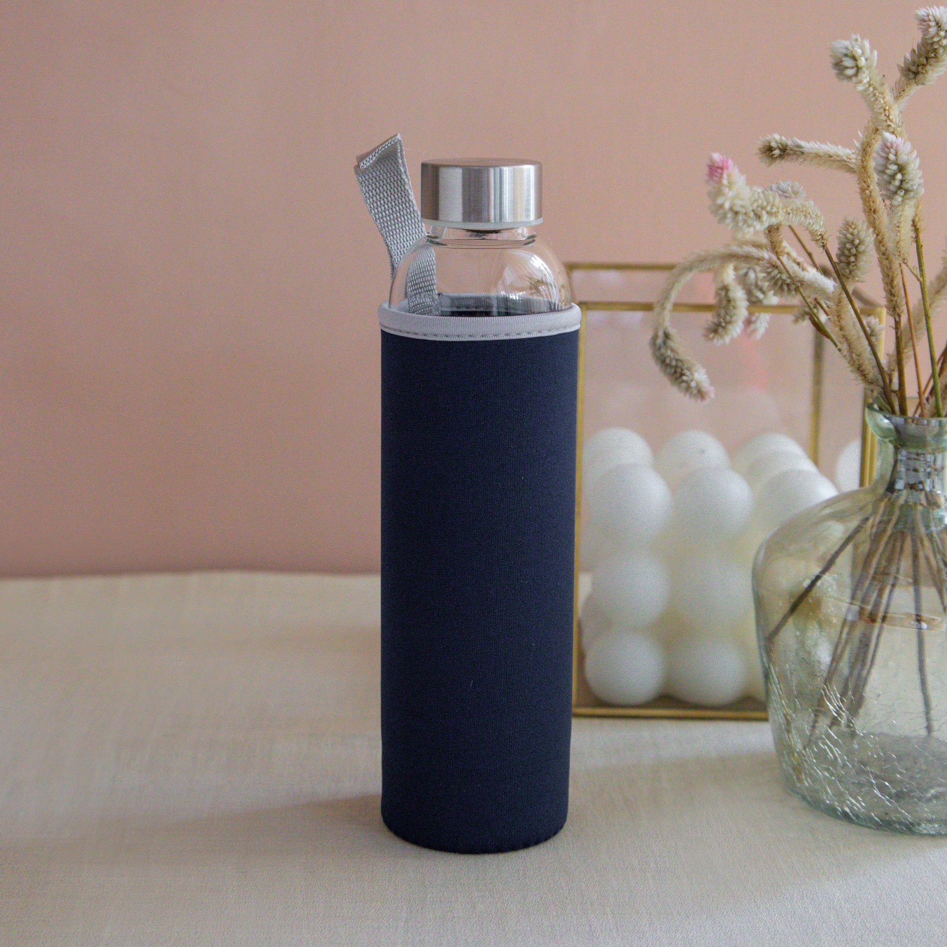 Borosilicate Glass Bottle With Infuser - 520ML 520ml