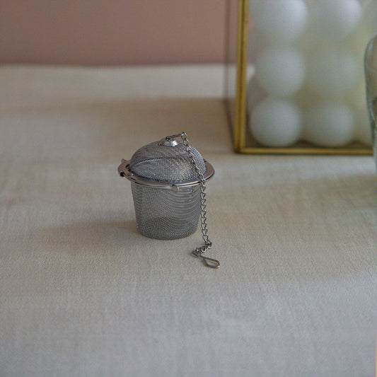 Basket Shaped Tea Infuser with Extended Chain 60g