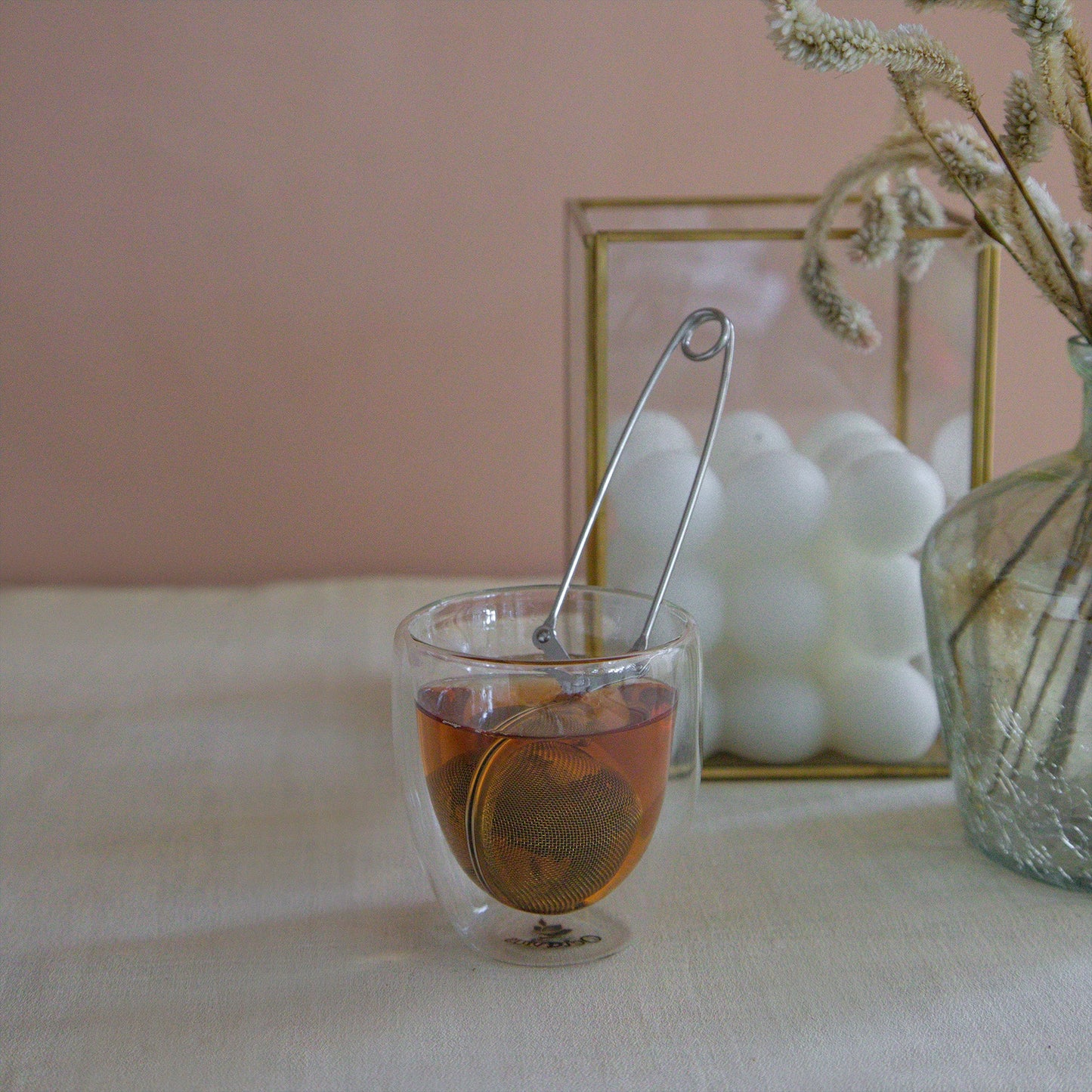 Ball Shaped Infuser with Squeeze Handle 60g