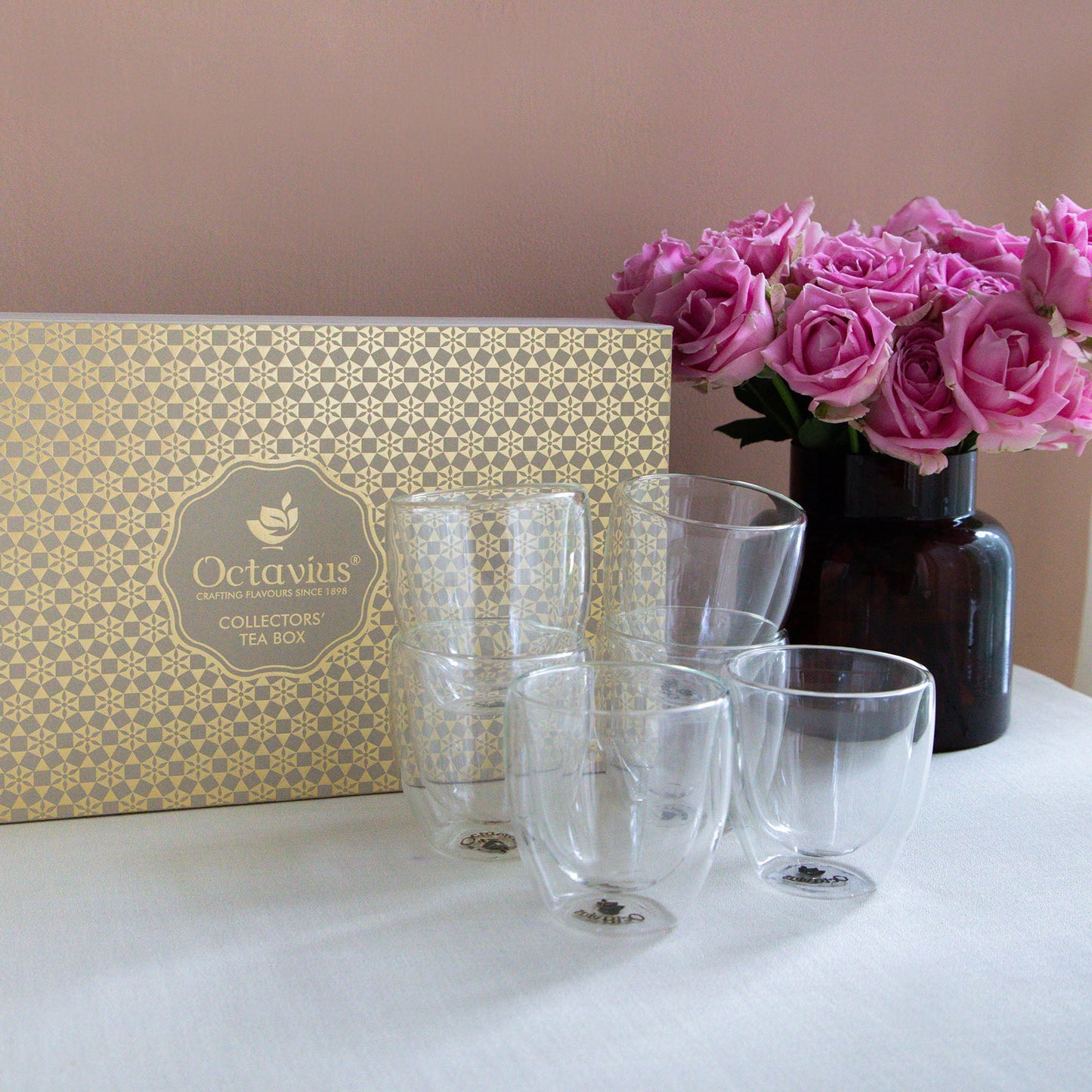 Collector's Tea Box - Double Wall Glass Set 1650g