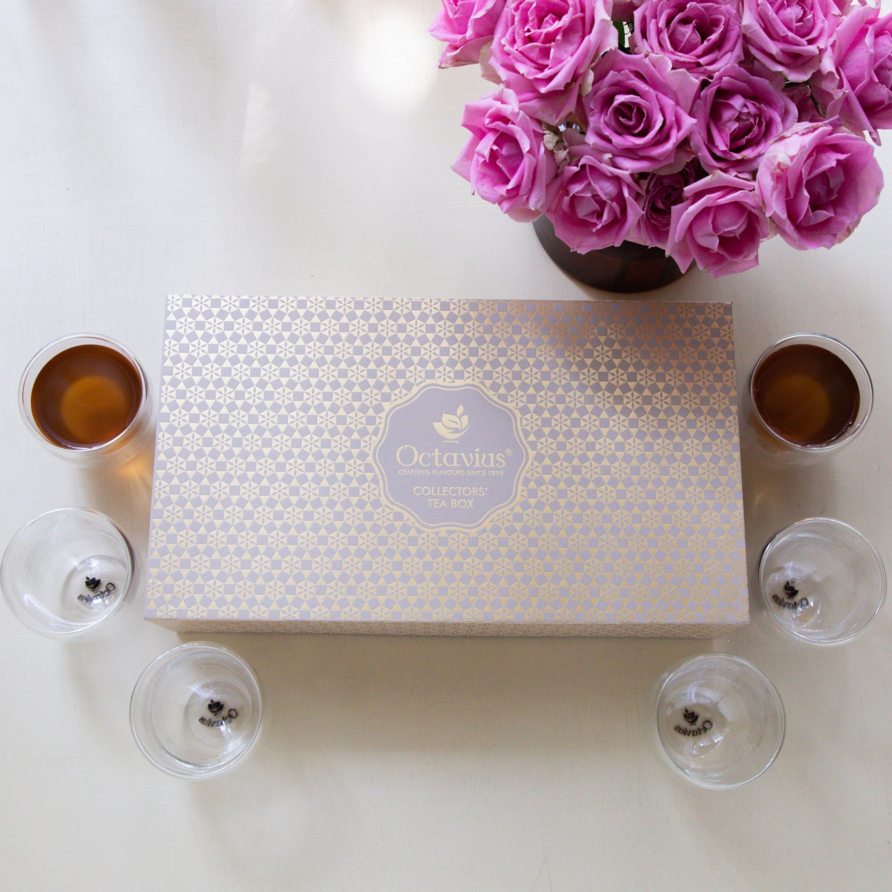 Collector's Tea Box - Double Wall Glass Set 1650g