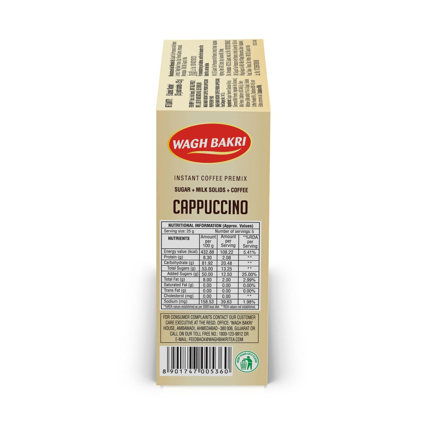 Instant Cappuccino Coffee Premix