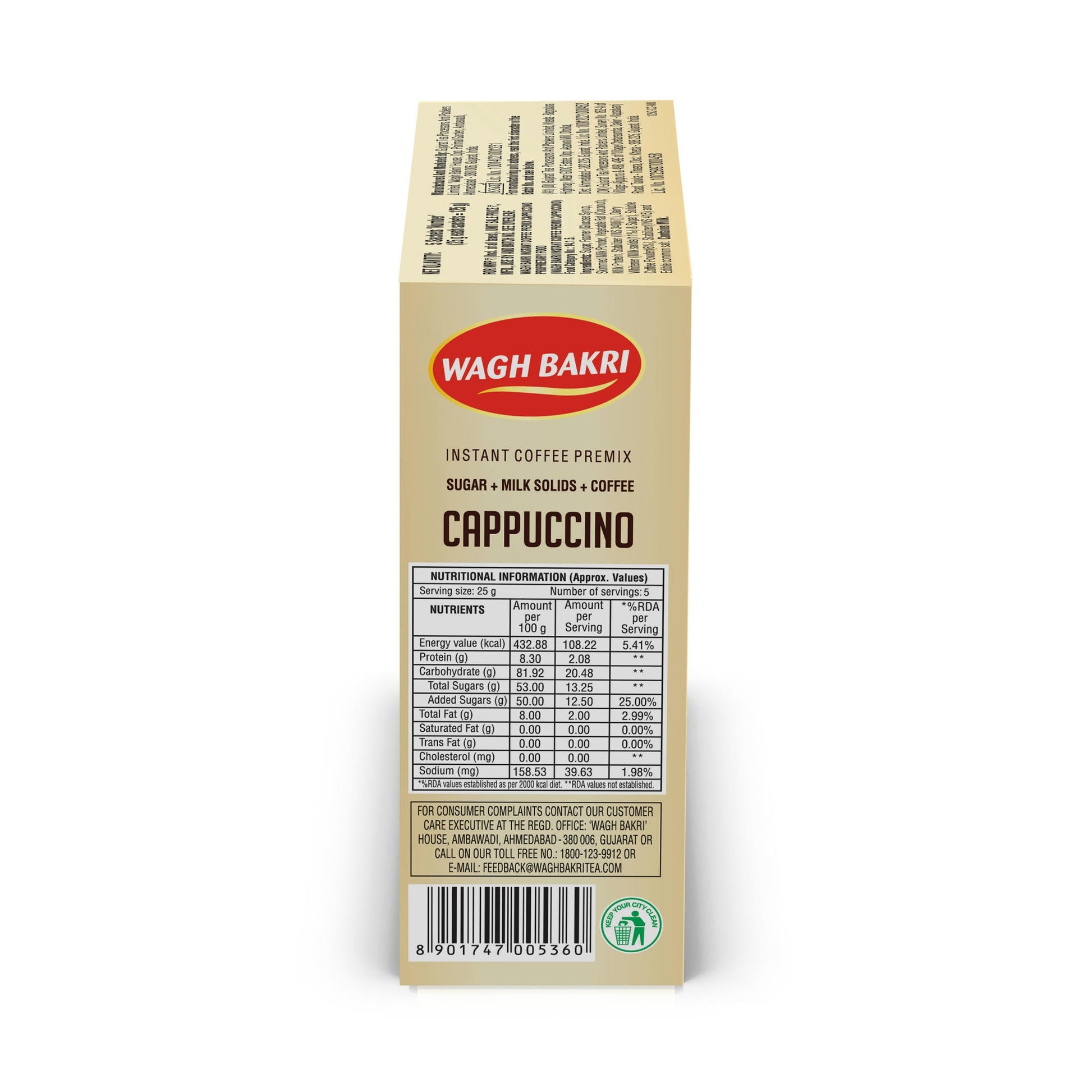 Instant Cappuccino Coffee Premix