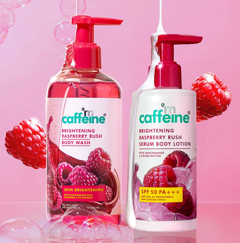 Raspberry Cleanse & Protect Duo | Body Wash & SPF 50 PA+++ Body Sunscreen