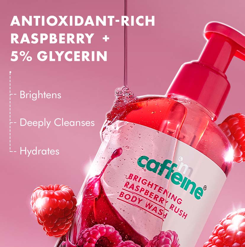 Raspberry Cleanse & Protect Duo | Body Wash & SPF 50 PA+++ Body Sunscreen