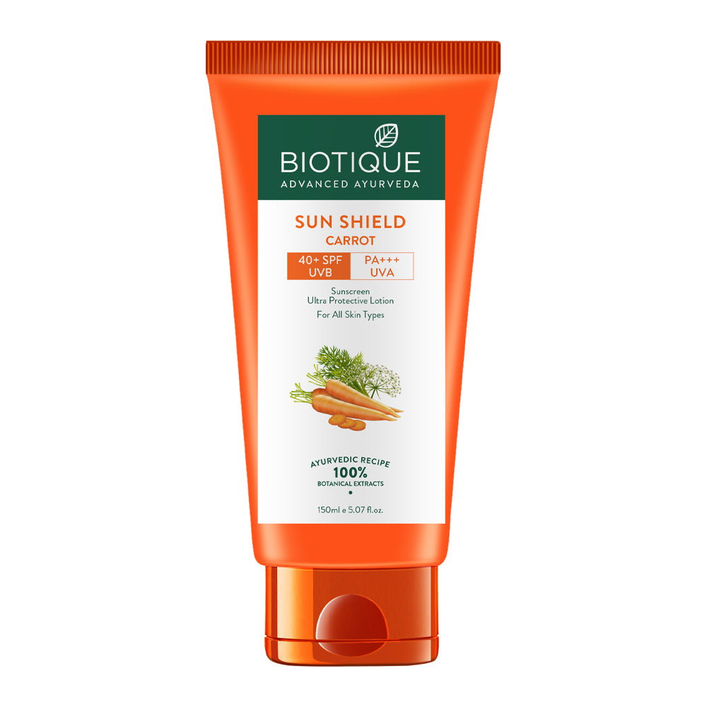 SUN SHIELD CARROT 40+SPF Sunscreen Lotion
