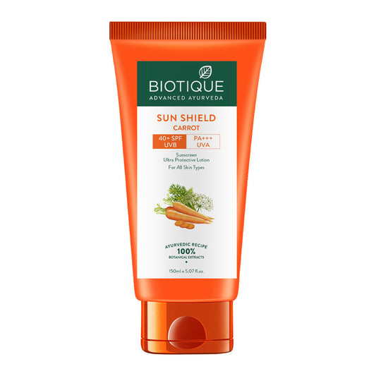 SUN SHIELD CARROT 40+SPF Sunscreen Lotion