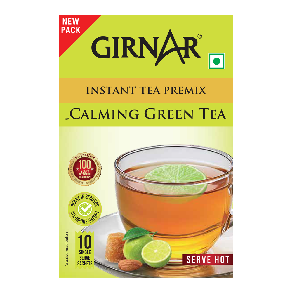 Instant Premix Calming Green Tea 10 Sachets