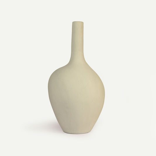 CHINKARA VASE ホワイト・テラコッタ