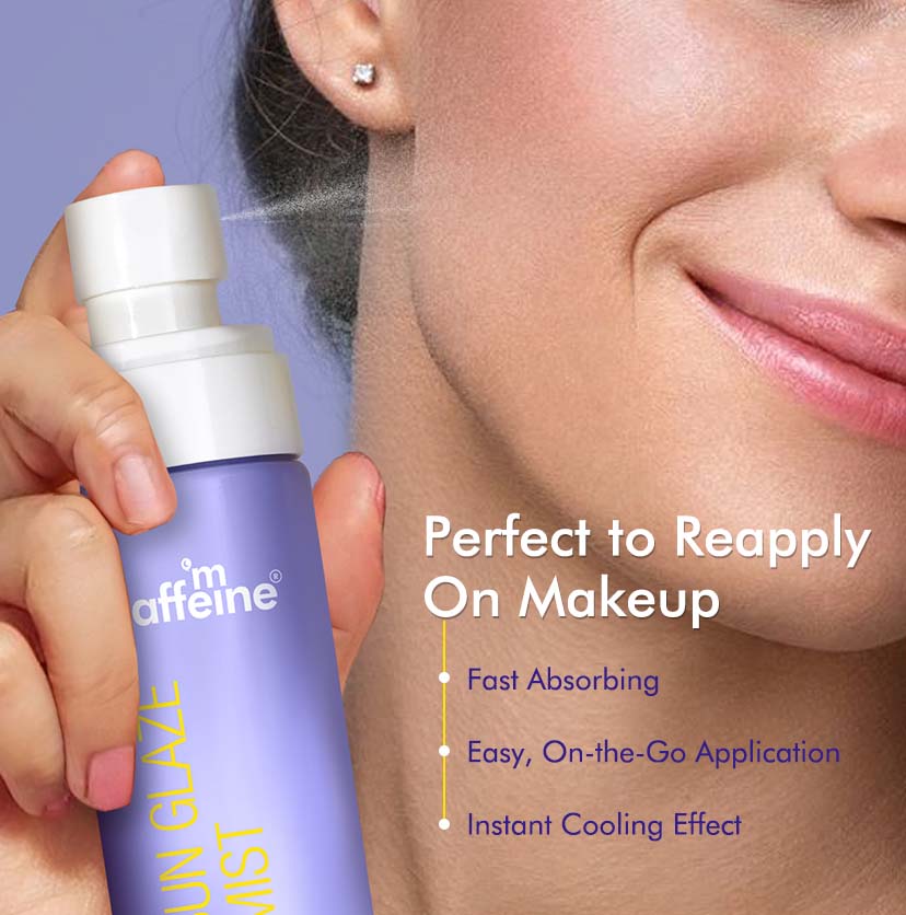 Sun Glaze Mist Face Sunscreen SPF 50 PA++++ Spray- 100ml
