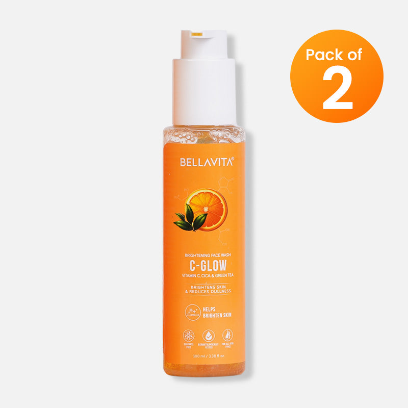 C-Glow Vitamin C Face Wash - 2 x 100ml 100ml