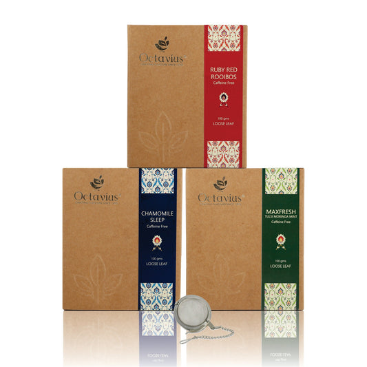 Caffeine Free Combo (Loose Leaf And Infuser)