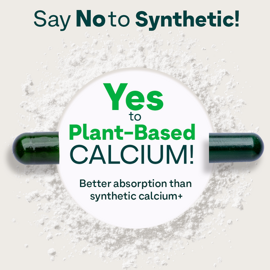 Calcium, Magnesium, Zinc for Bone & Muscle Health 60 Capsules 60 Capsules