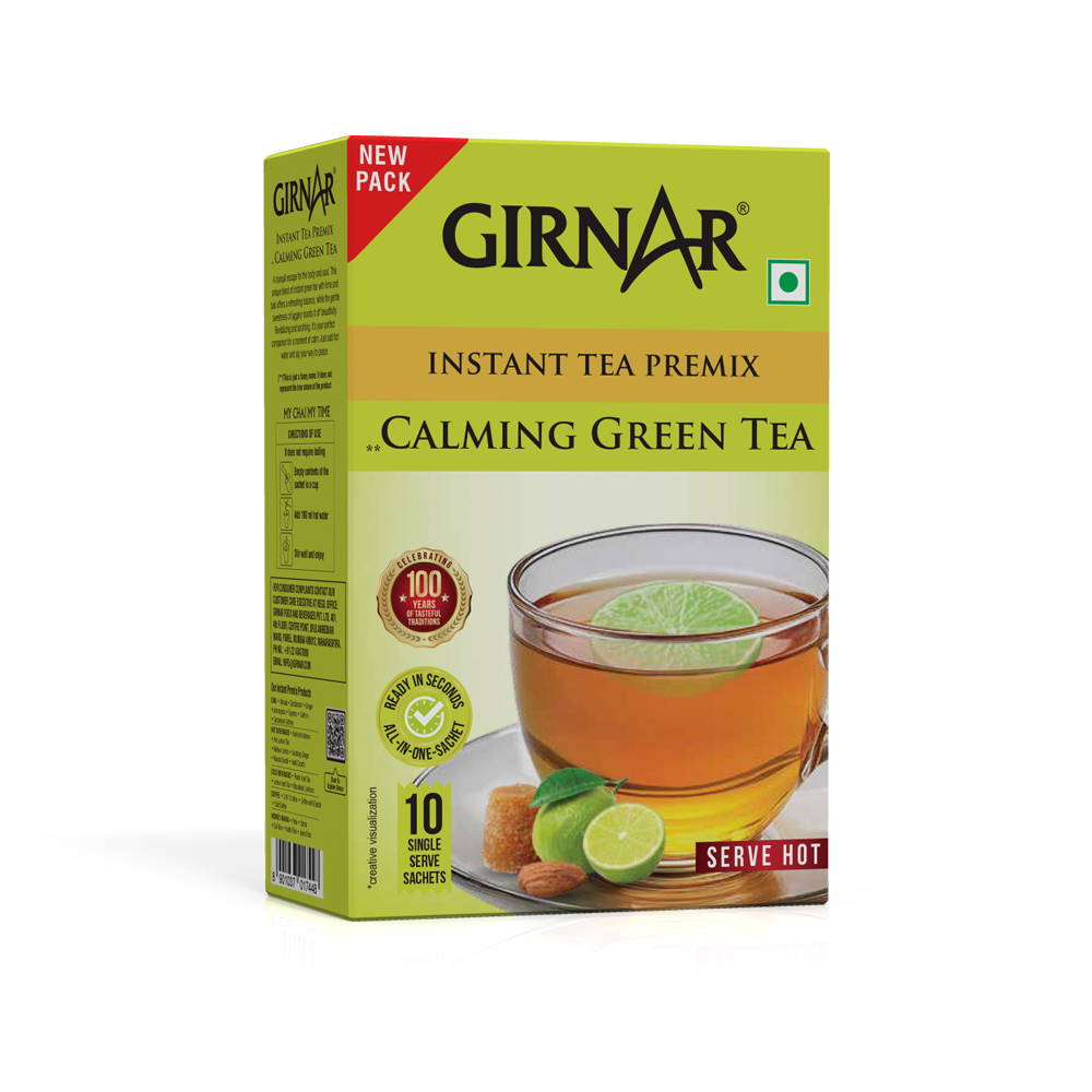 Instant Premix Calming Green Tea 10 Sachets